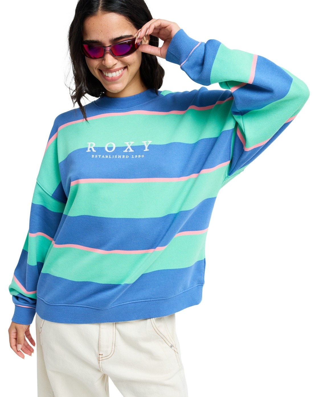 Roxy Sweatshirt »Strictly Stripes«
