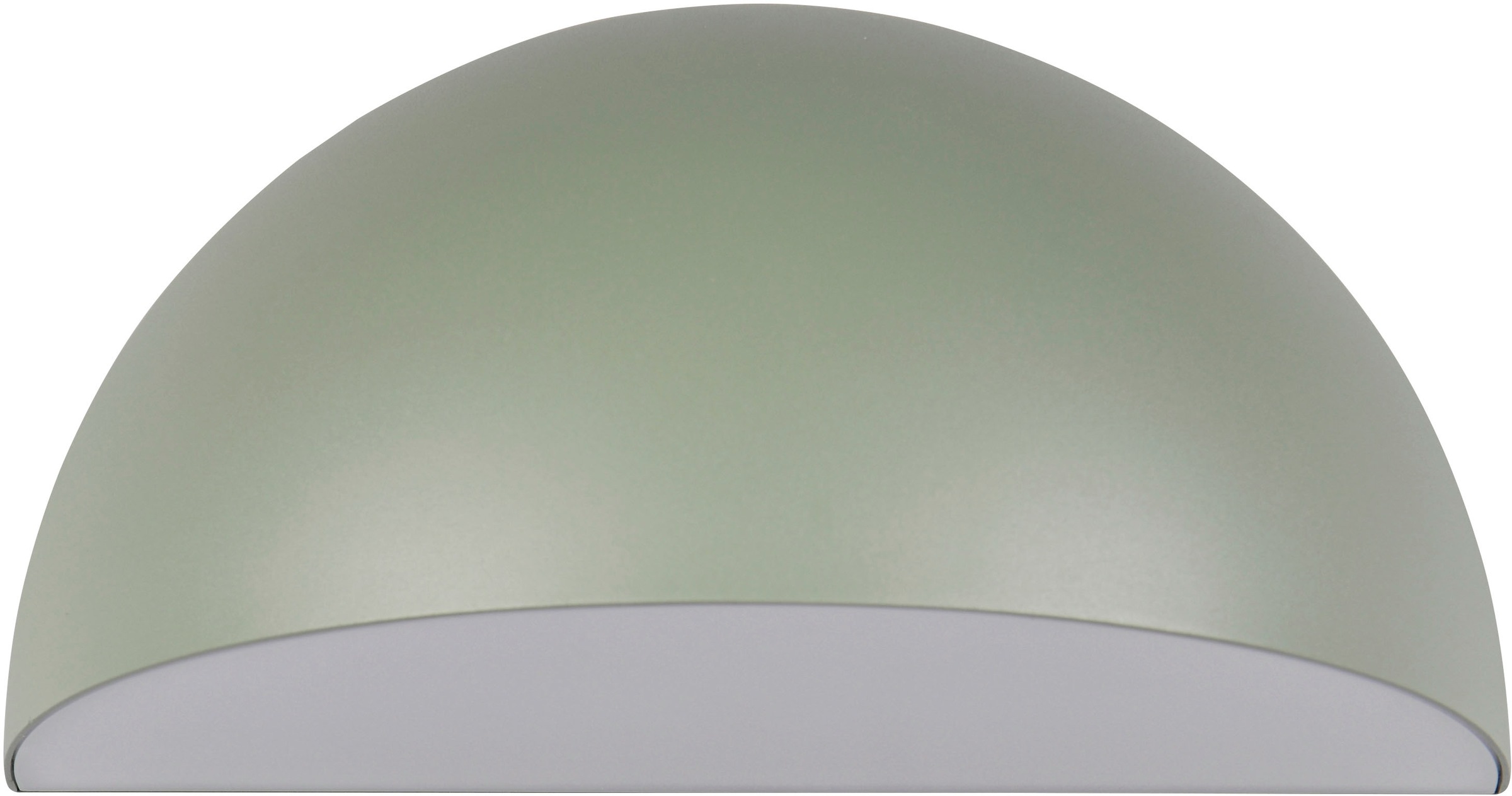 TRIO Leuchten Außen-Wandleuchte »MAAS, Hauswand Leuchte Downlight kugelförmig Metall Aluminium IP44«, 1 flammig, Leuchtmittel E27 | Leuchtmittel wechselbar, exkl 1x E27 max 10W, Breite 27cm Höhe 14cm, Leuchtmittel wechselbar