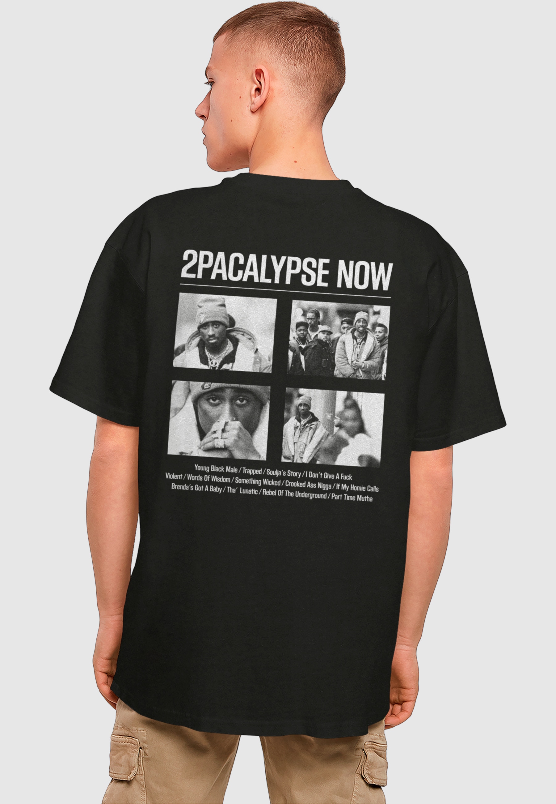 Merchcode T-Shirt »Merchcode Herren 2Pac - 2Pacalypse Now Oversize Tee« 1 Stk.