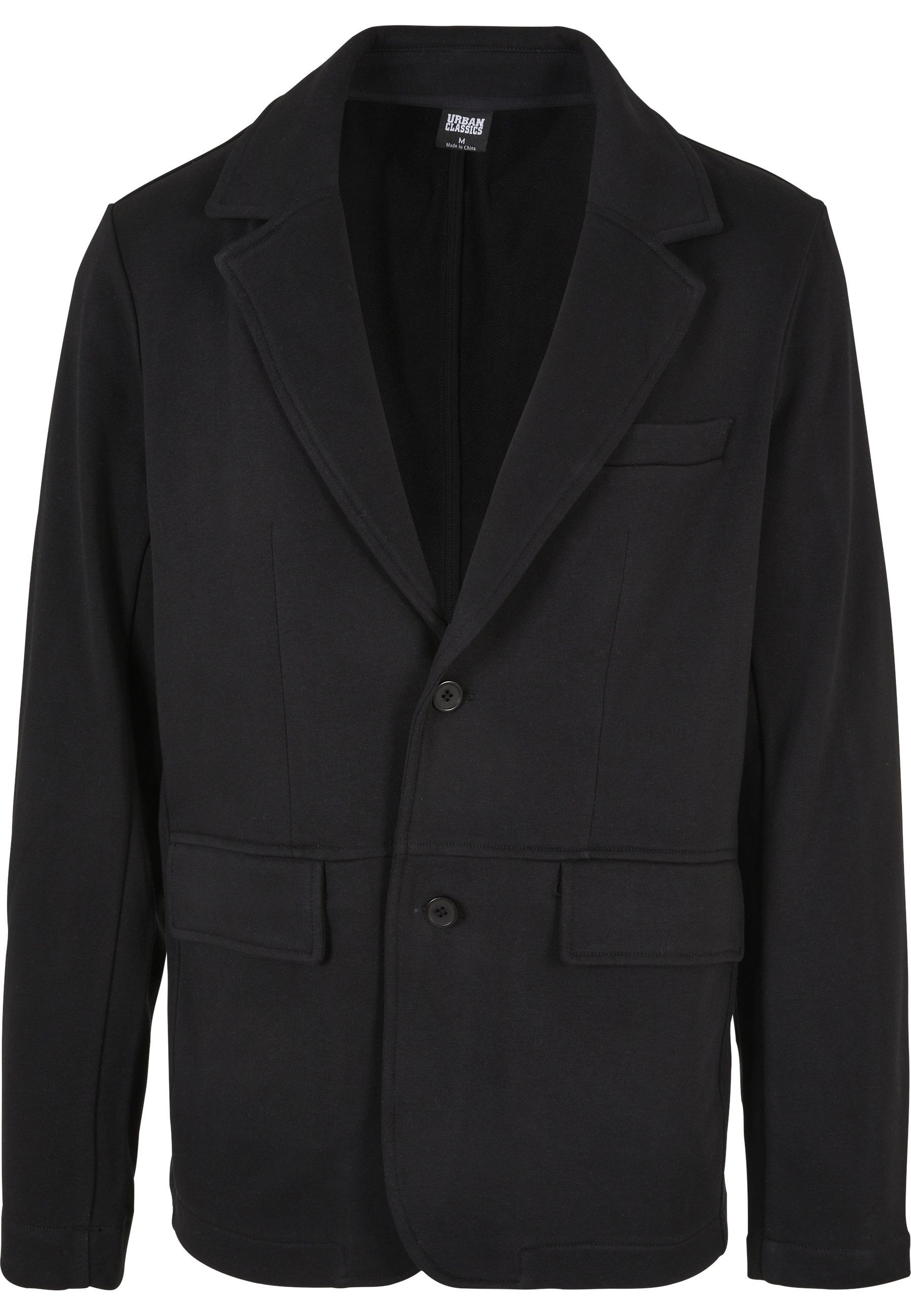 URBAN CLASSICS Outdoorjacke "Urban Classics Herren Terry Blazer" 1 Stk. tlg. ohne Kapuze