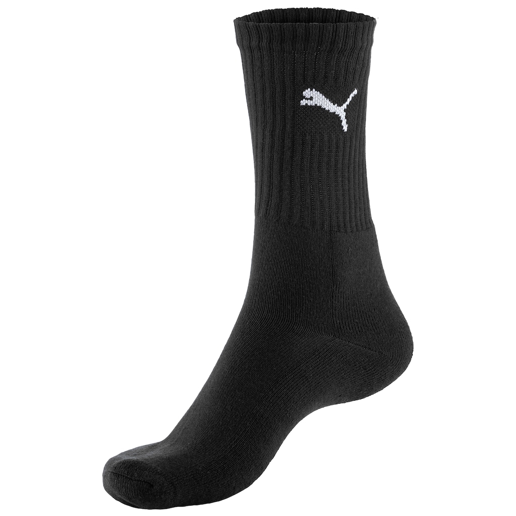 PUMA Sportsocken, (9 Paar), mit klassischer Rippe