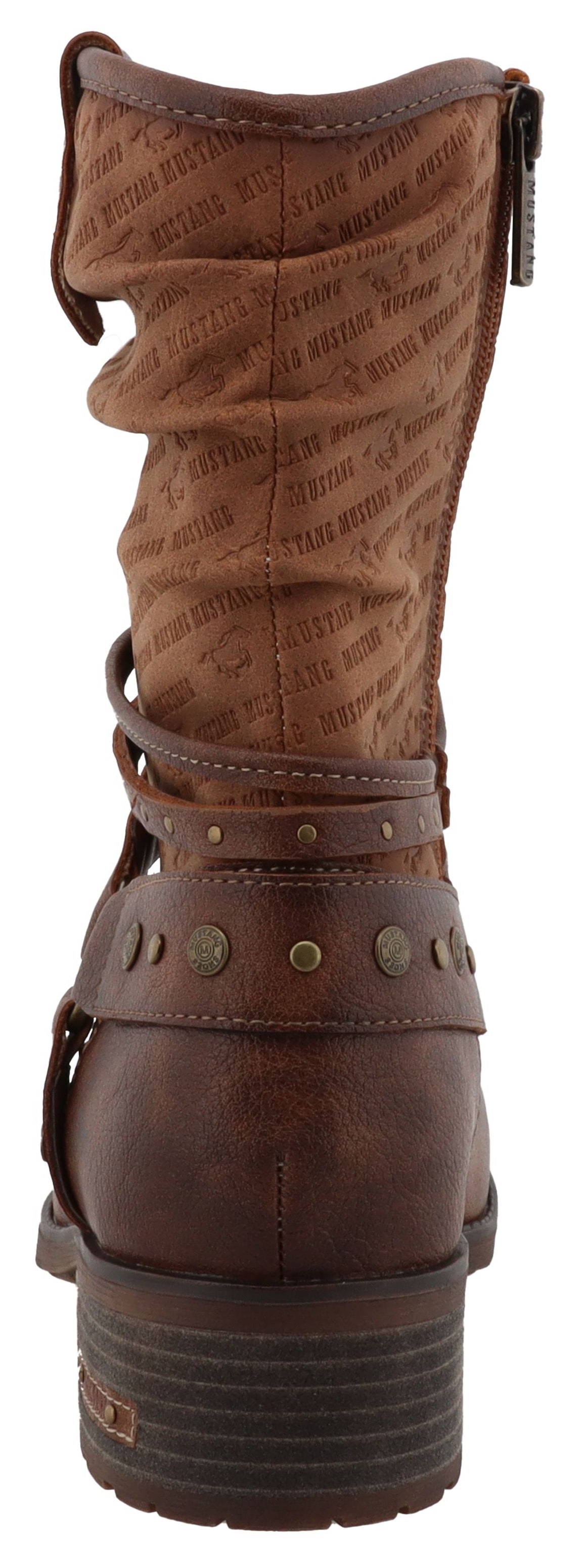 Mustang Shoes Winterboots »Fabienne«, Stiefelette, Westernboots im Used-Look