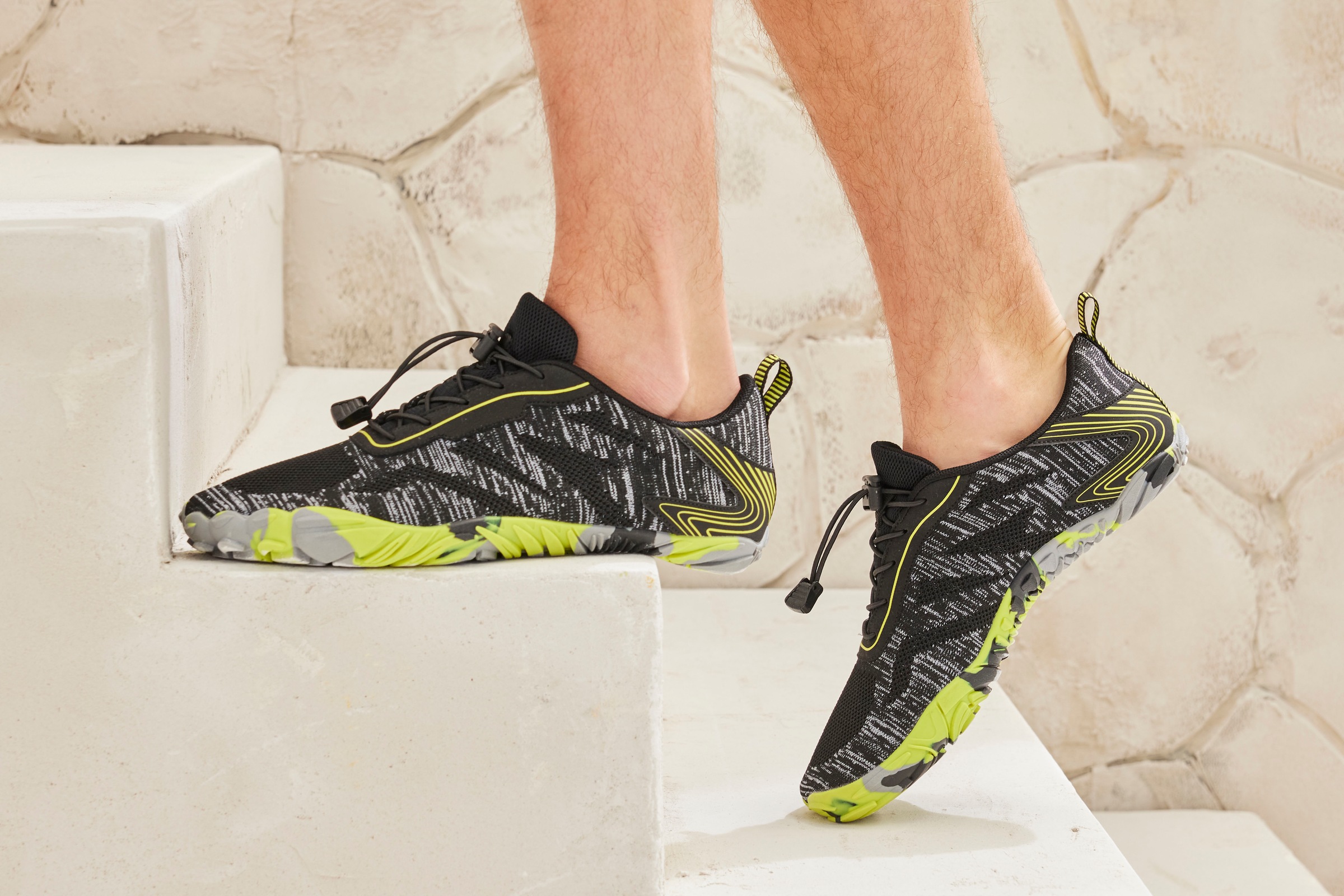 John Devin Sneaker "Freizeitschuh, Halbschuh, Turnschuh" mit elastischen Bä günstig online kaufen