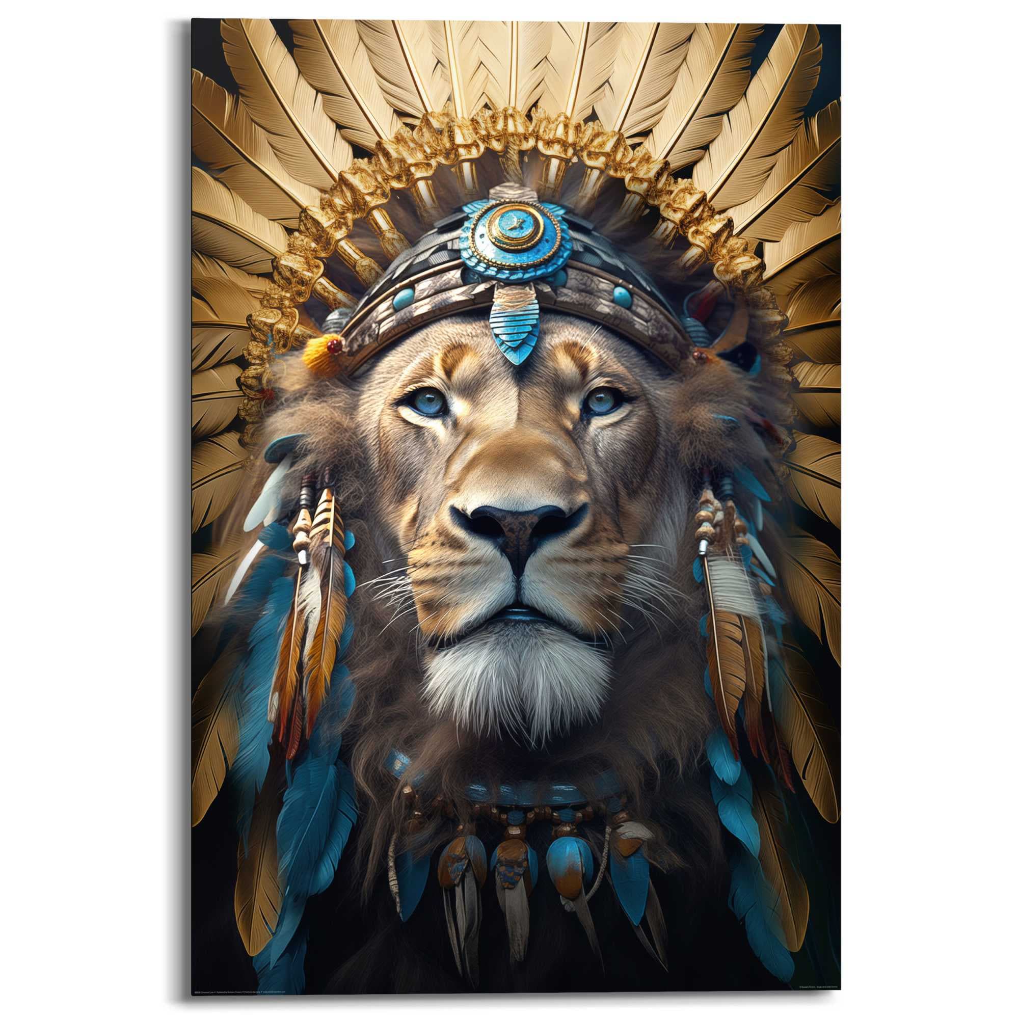 Reinders Deco-Panel "Ornament Lion" günstig online kaufen