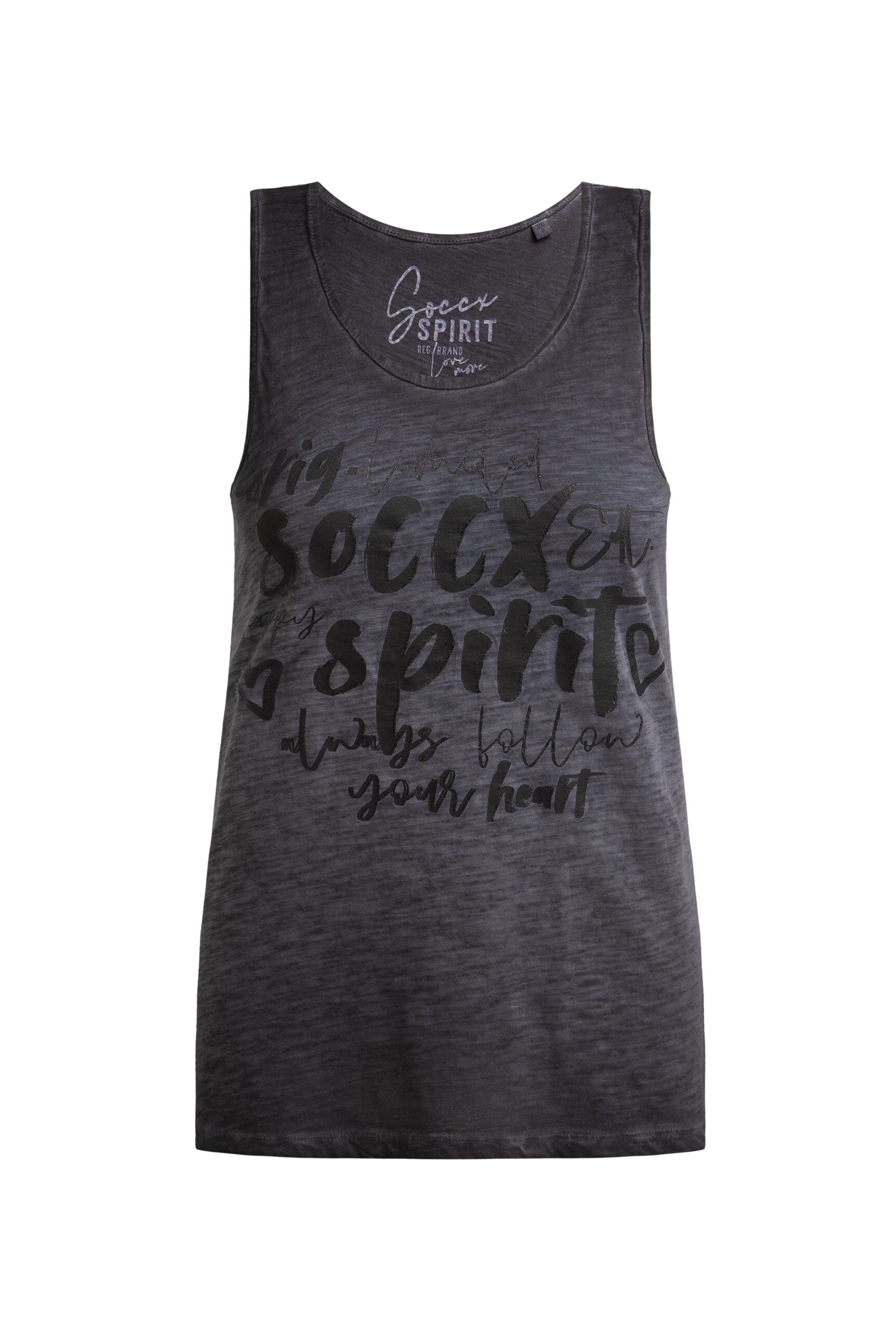 SOCCX Tanktop aus Baumwolle