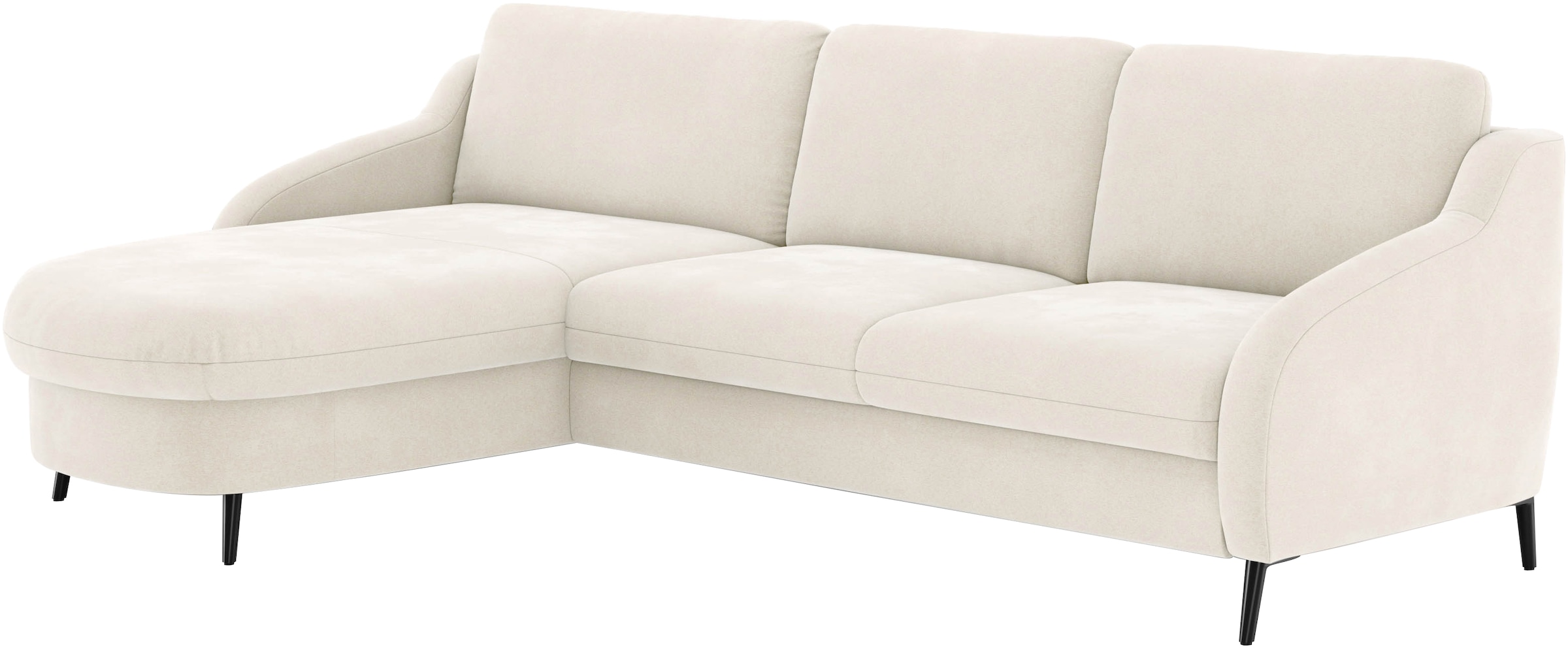 sit&more Ecksofa »Soul L-Form« wahlweise mit Bettfunktion