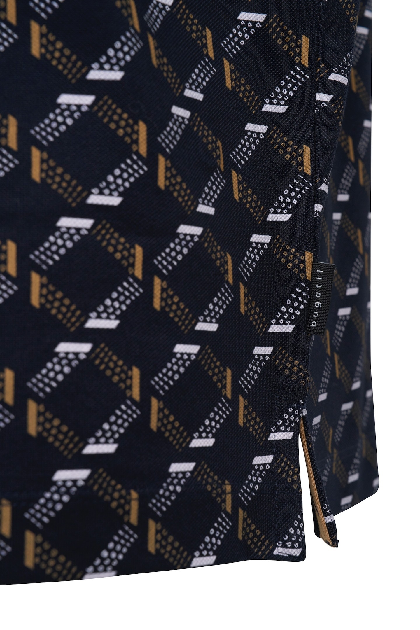 bugatti Poloshirt, mit Stretchfunktion