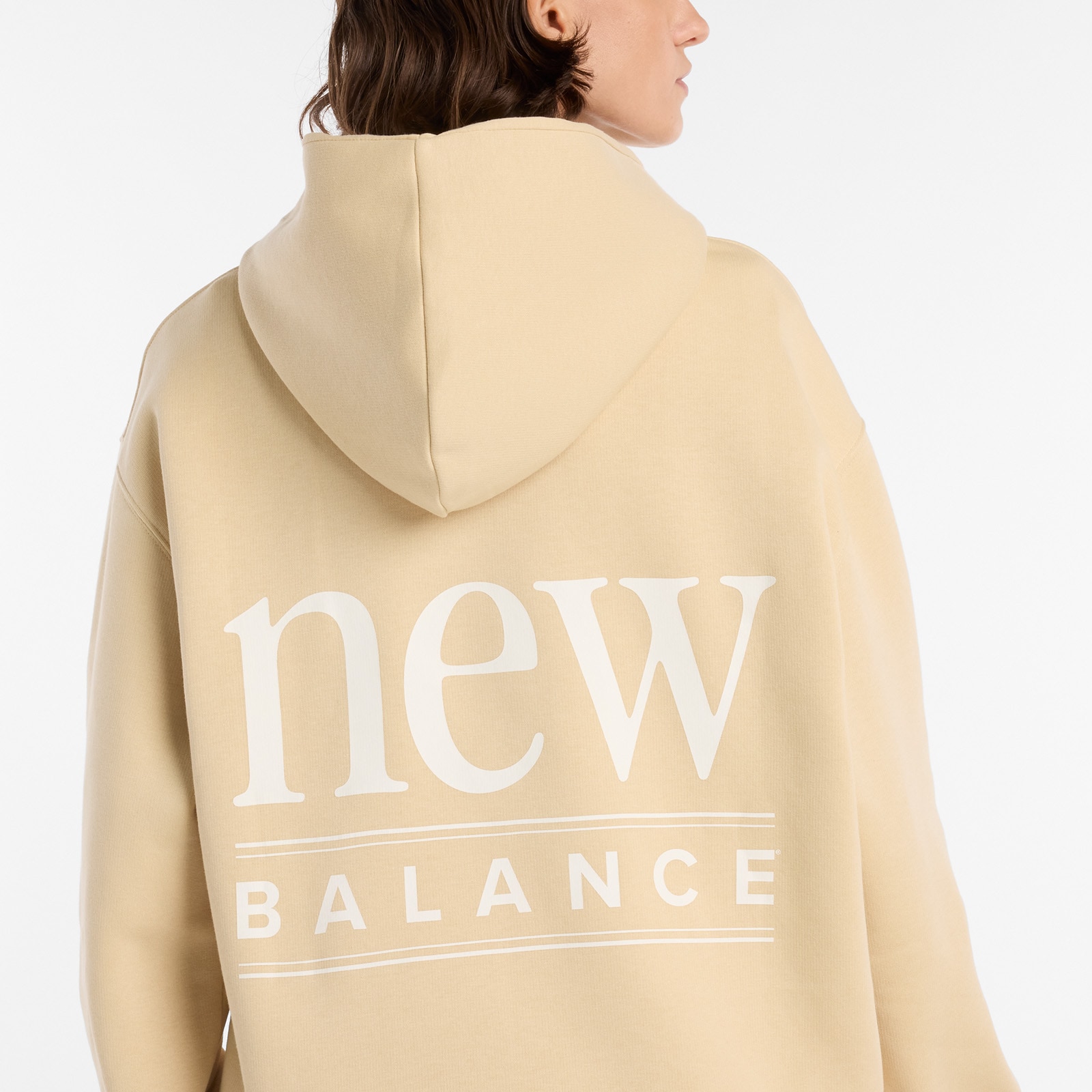 New Balance Kapuzensweatshirt , mit Kapuze, Rundhalsausschnitt, sportlicher Stil
