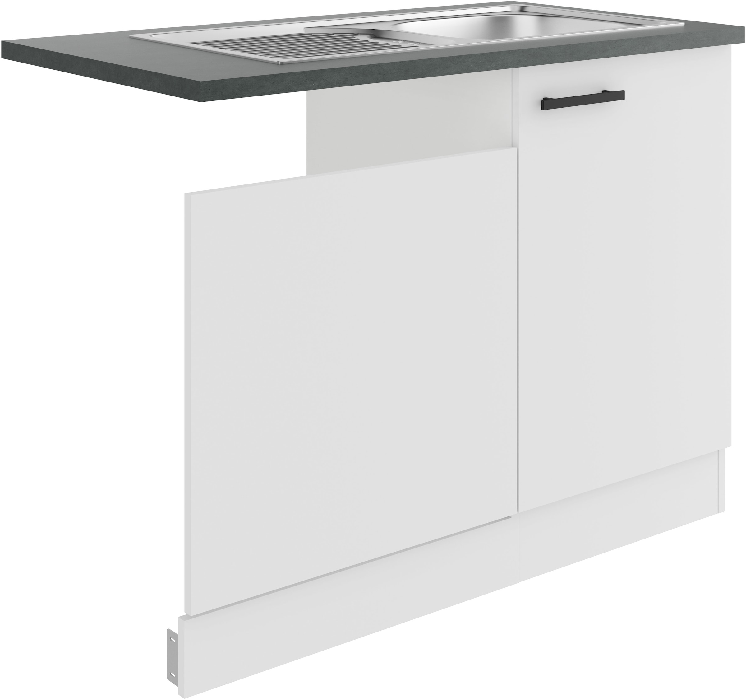 OPTIFIT Spülenschrank "Palma", Breite 110 cm, geeignet für teilintegrierte Geschirrspüler