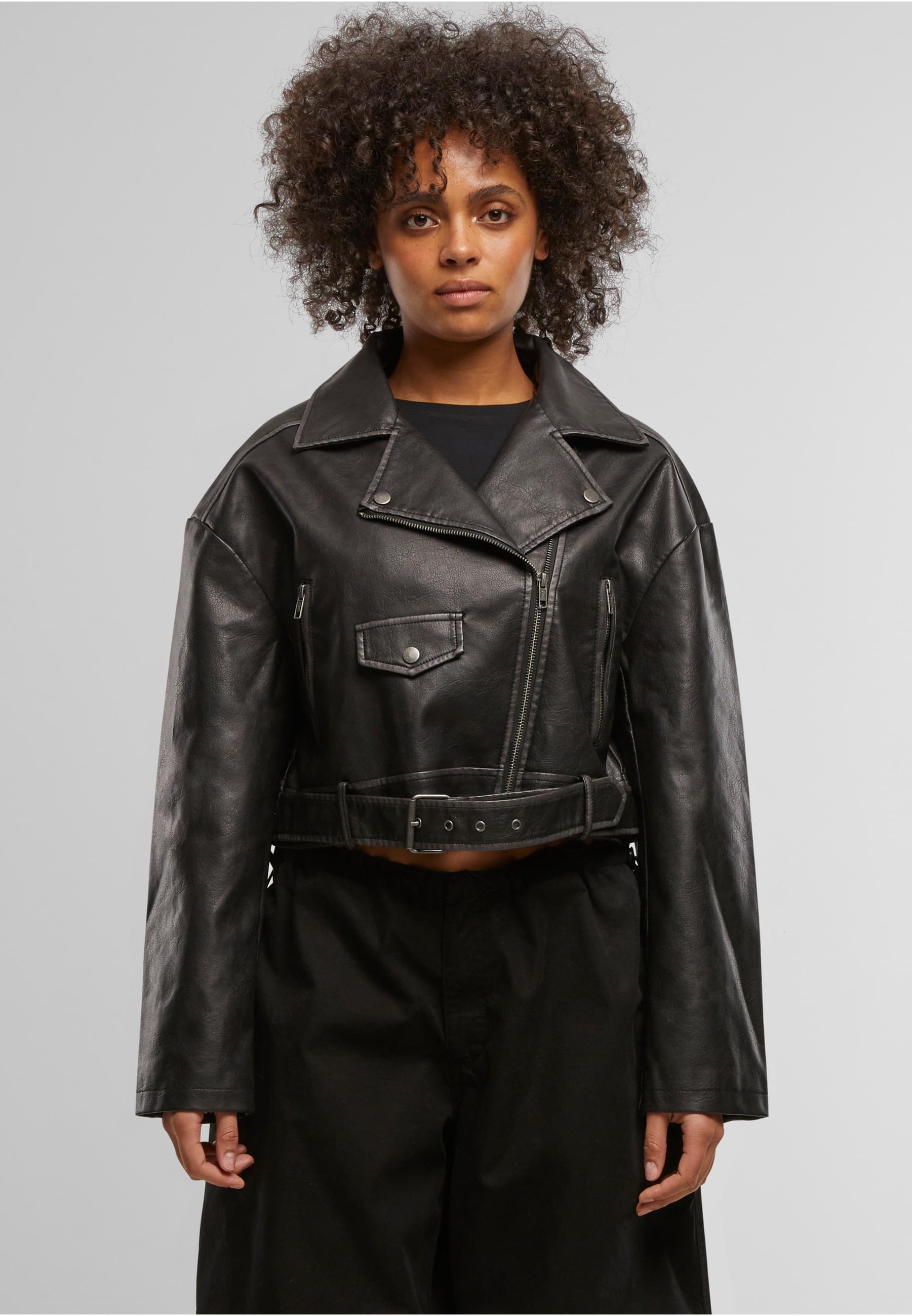 URBAN CLASSICS Allwetterjacke »Urban Classics Ladies Vintage Jacket«, (1 St.), ohne Kapuze