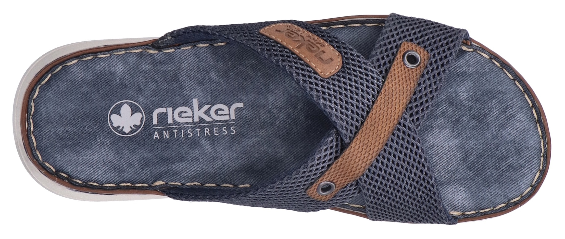 Rieker Pantolette  Sommerschuh, Hausschuh, Strandschuh zum Schlupfen