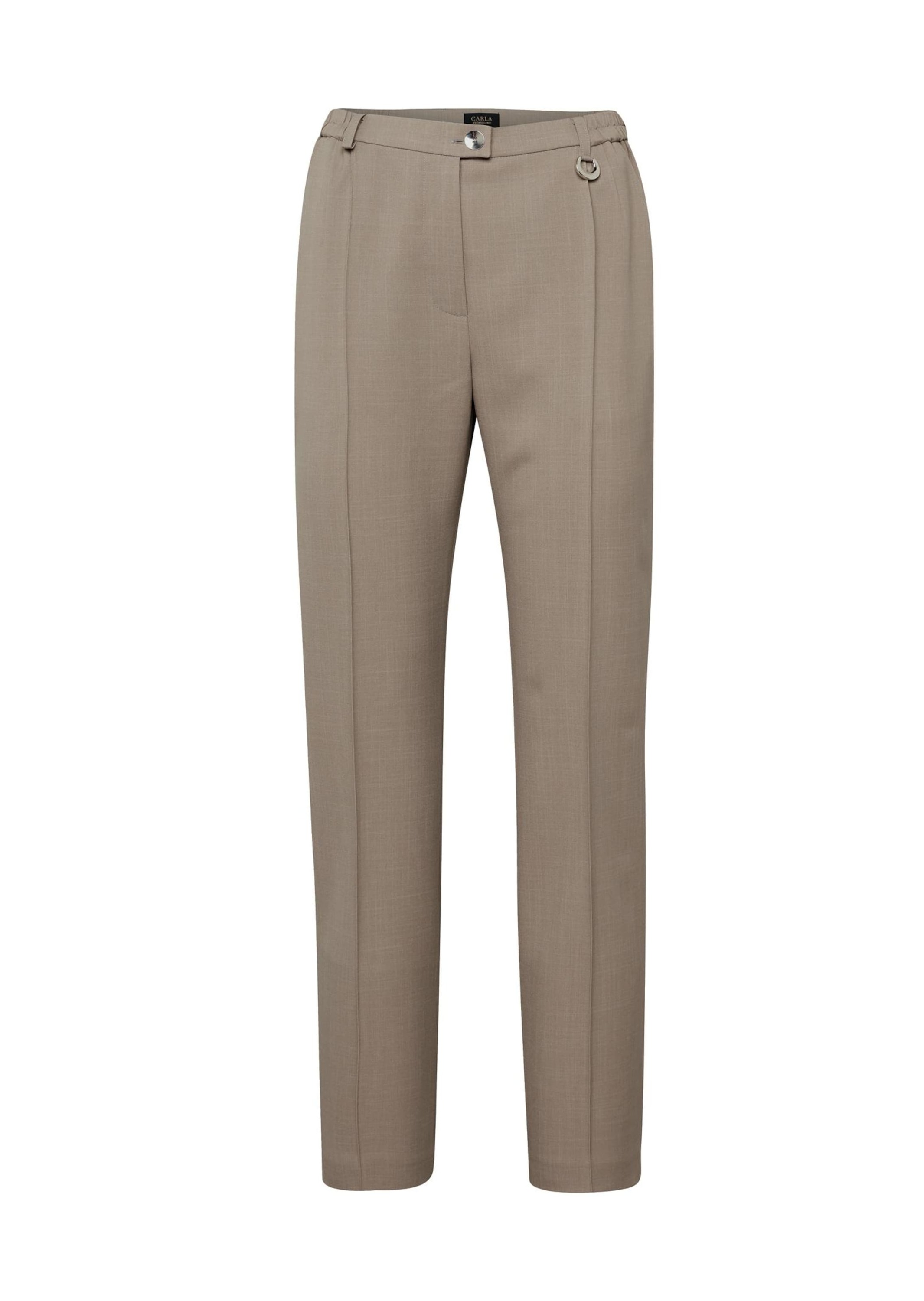 GOLDNER 2-in-1-Hose "Knitterarme Hose Anna mit SilverFresh-Ausrüstung" knitterarm