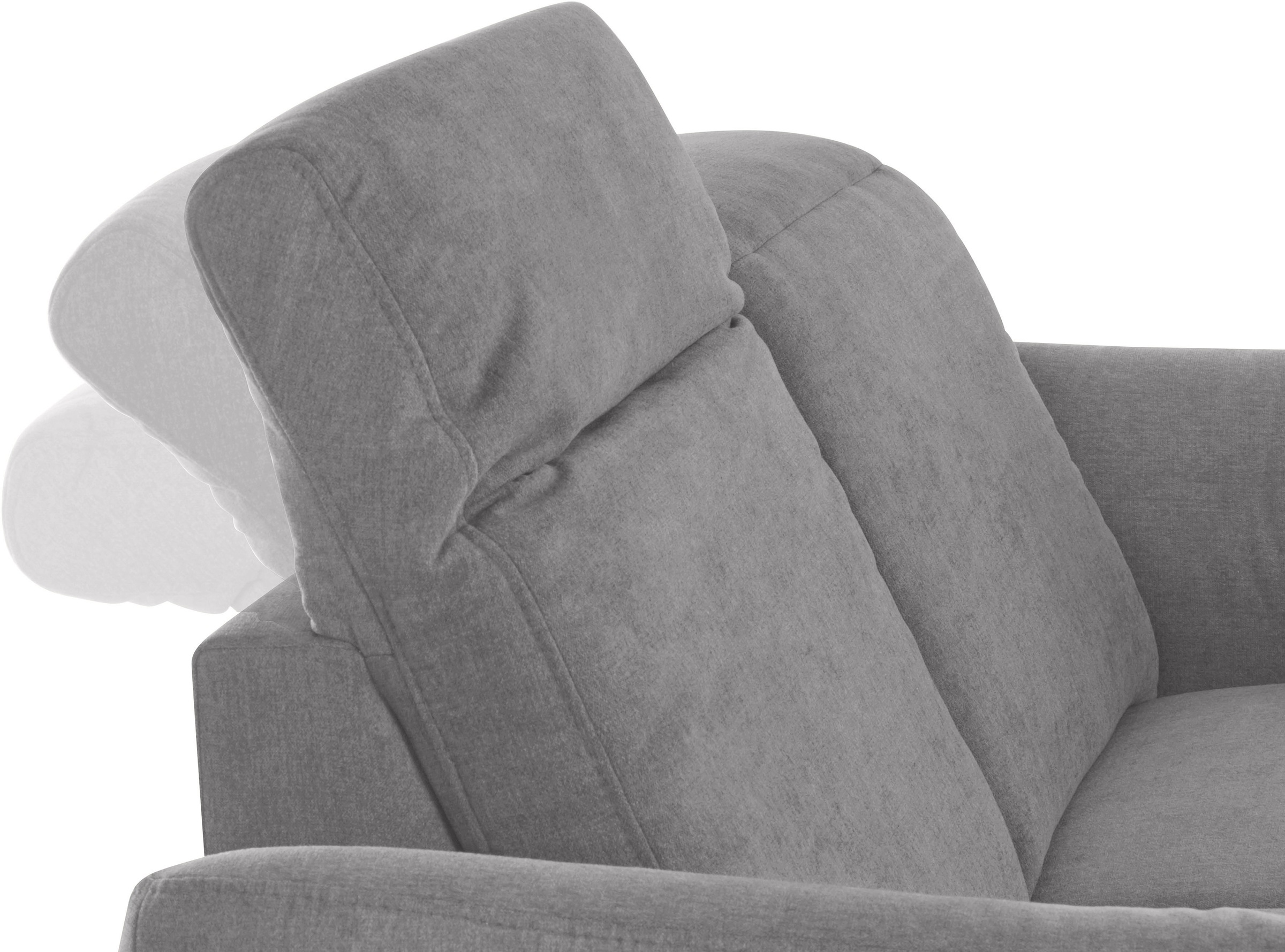 sit&more 2,5-Sitzer »Darwin«, inklusive Federkern, wahlweise mit Kopfteilverstellung