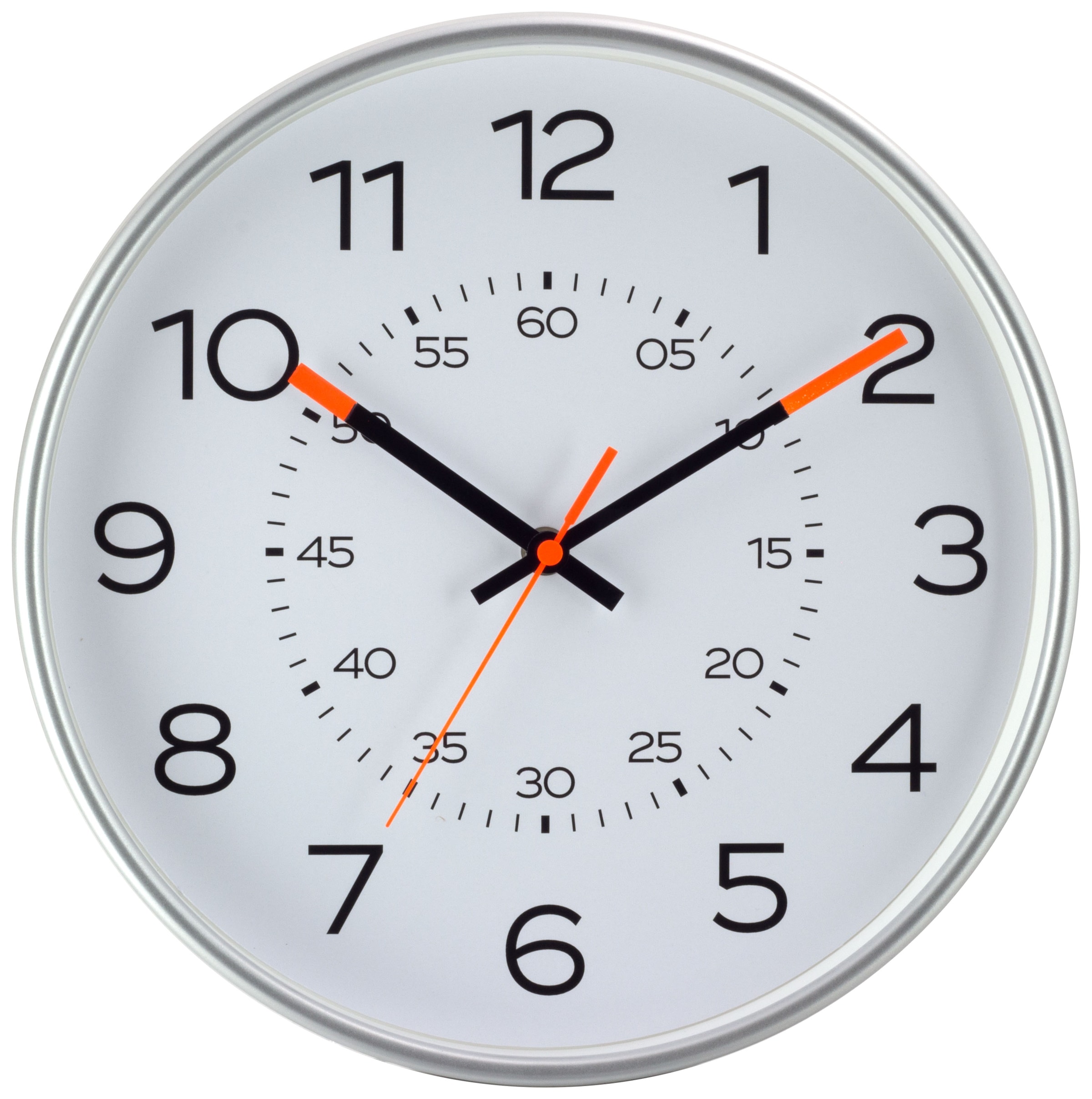 EUROTIME Funkwanduhr »Funkwanduhr šviestuvas 53...