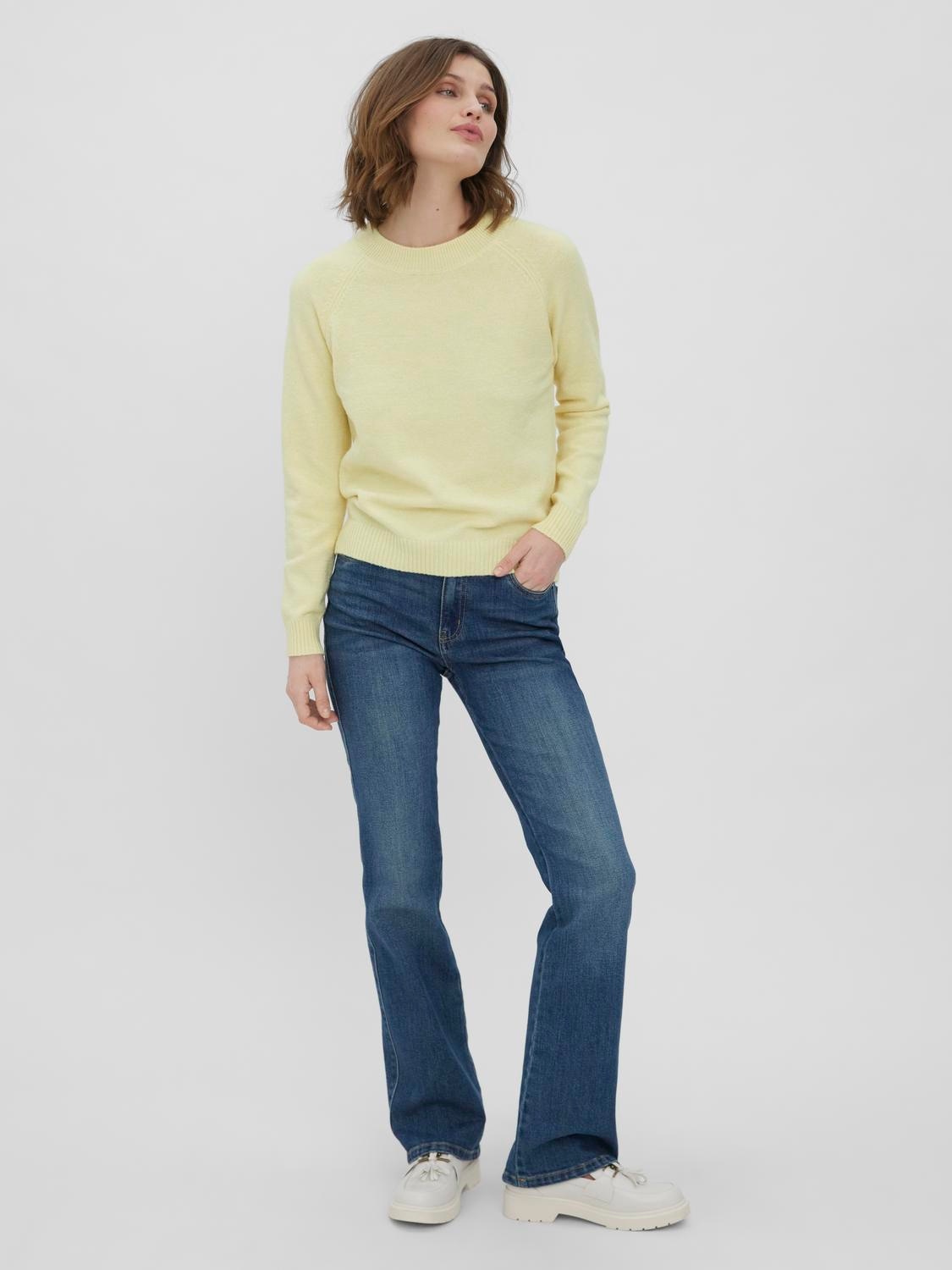 Vero Moda Rundhalspullover »VMDOFFY LS O-NECK BLOUSE GA NOOS«