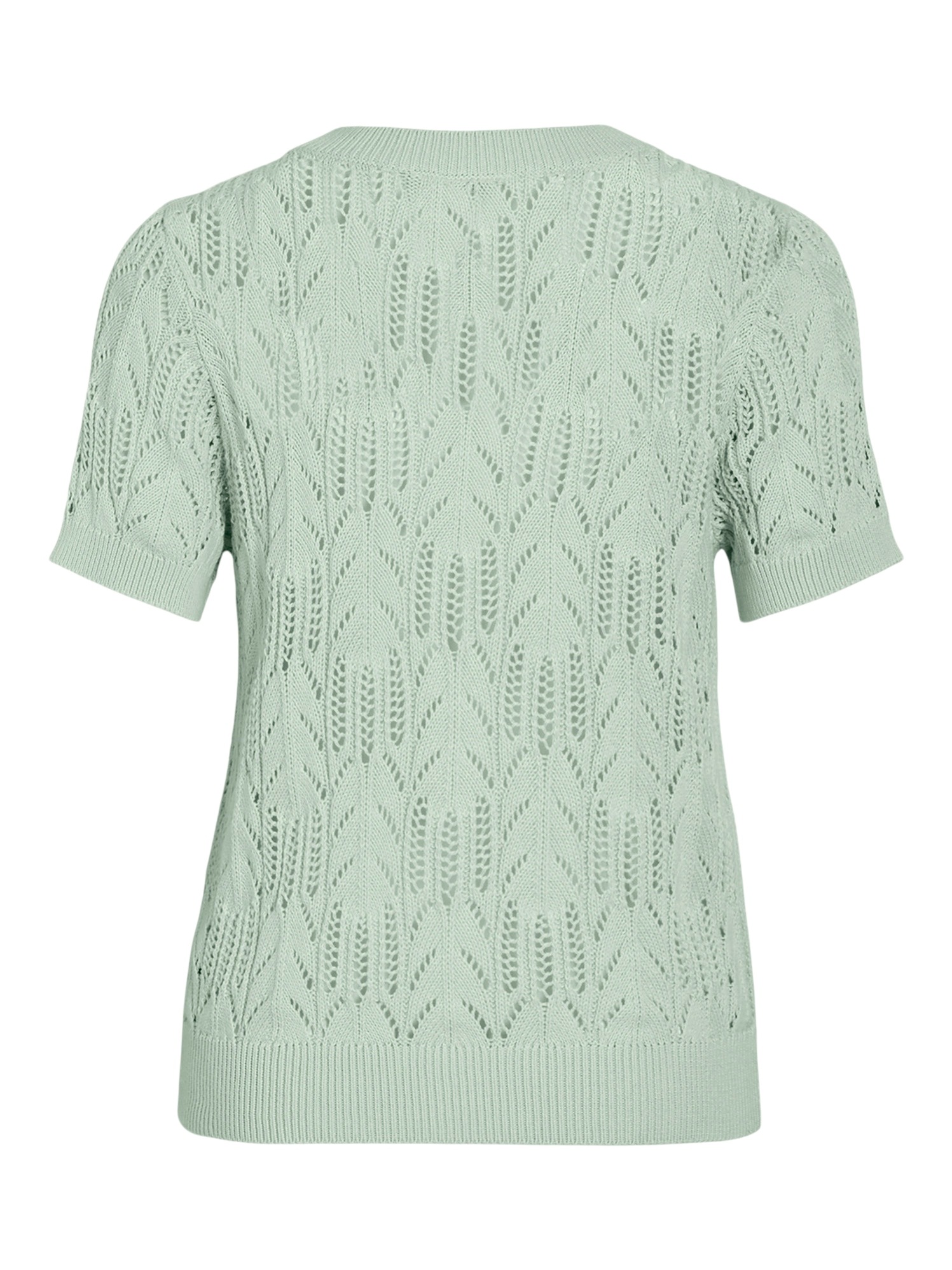 Vila Kurzarmpullover »VICOTTI S/S O-NECK KNIT TOP - NOOS«