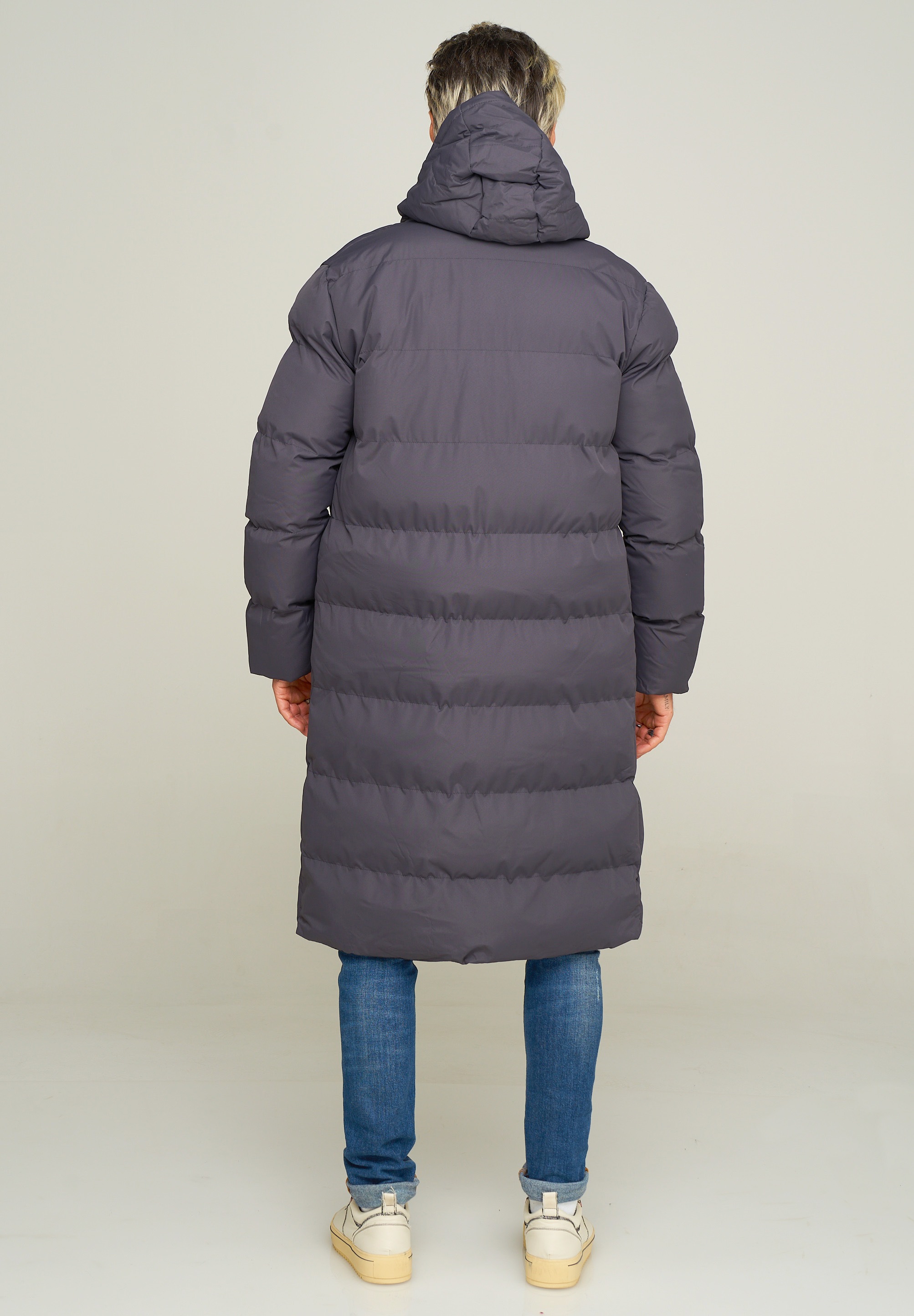 behype Parka »LONGLINE PUFFER PARKA«, mit Kapuze