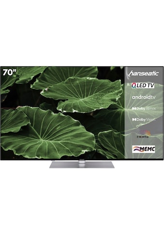 Hanseatic QLED-Fernseher »70Q850UDS« 177 cm/70 Z...