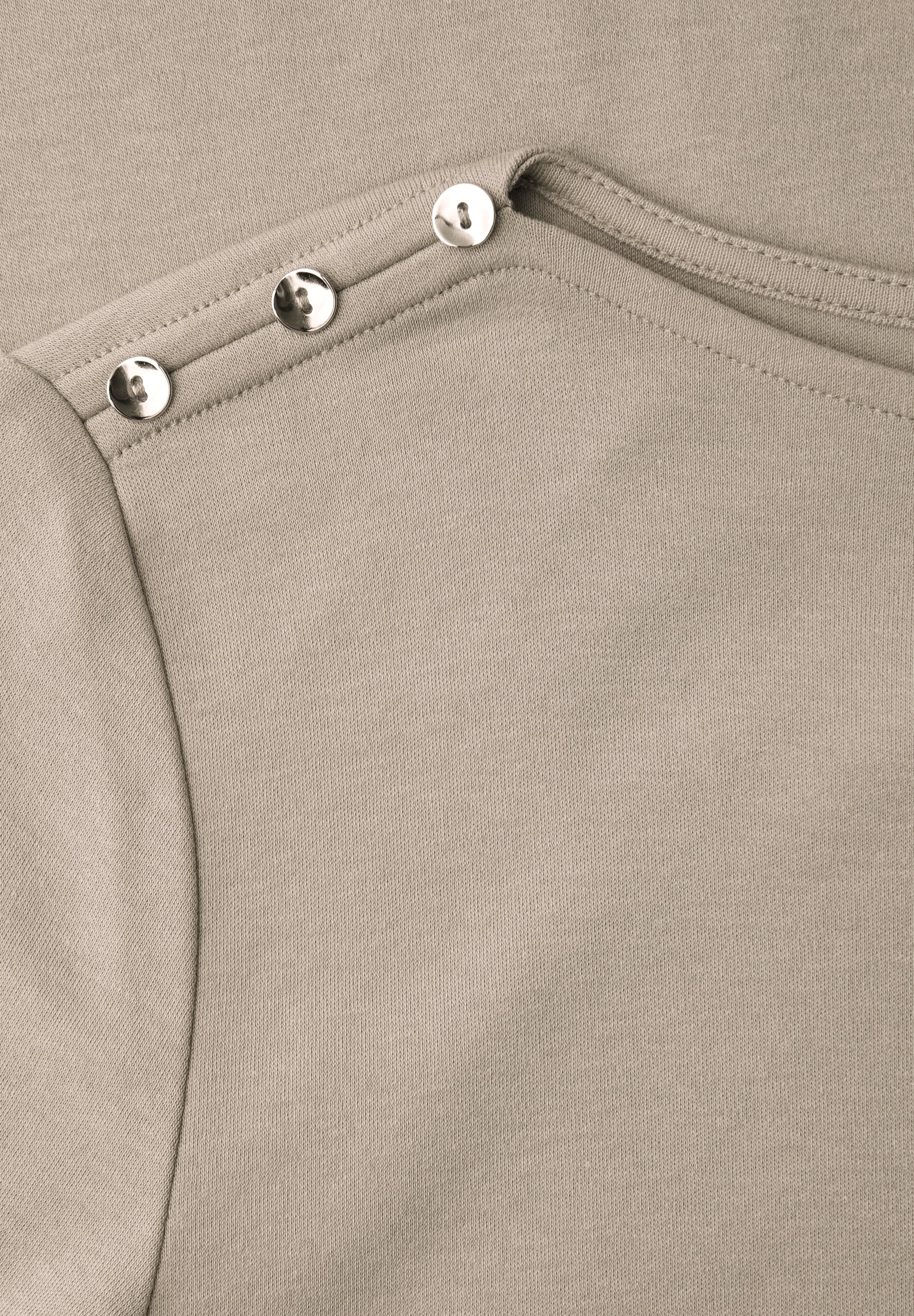 STREET ONE T-Shirt aus Jersey in Unifarbe