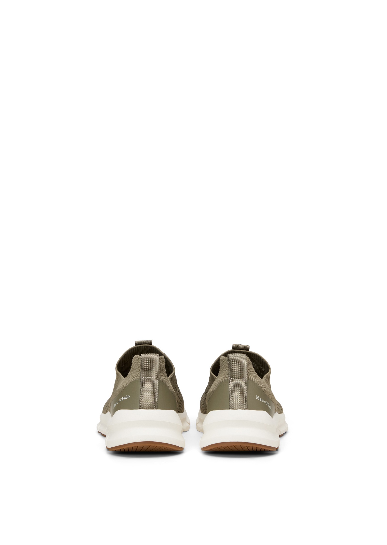 Sneaker MARC O'POLO "aus recyceltem Polyester", Herren, Gr. 41, oak ash, Obermaterial: 100% Polyester, unifarben, Schuhe Sneaker 6
