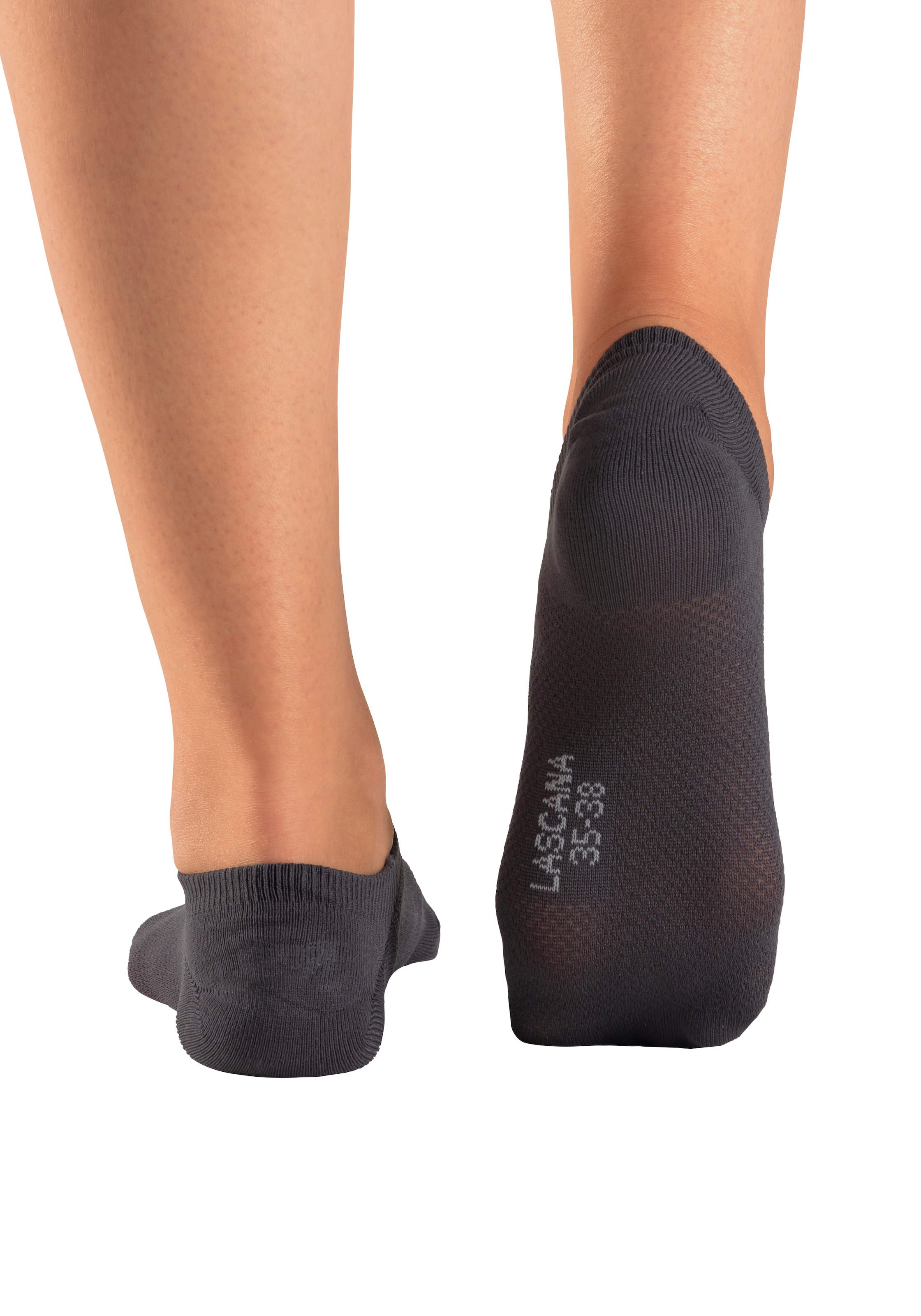 LASCANA ACTIVE Sneakersocken, (Packung, 7 Paar), mit Pikeestruktur