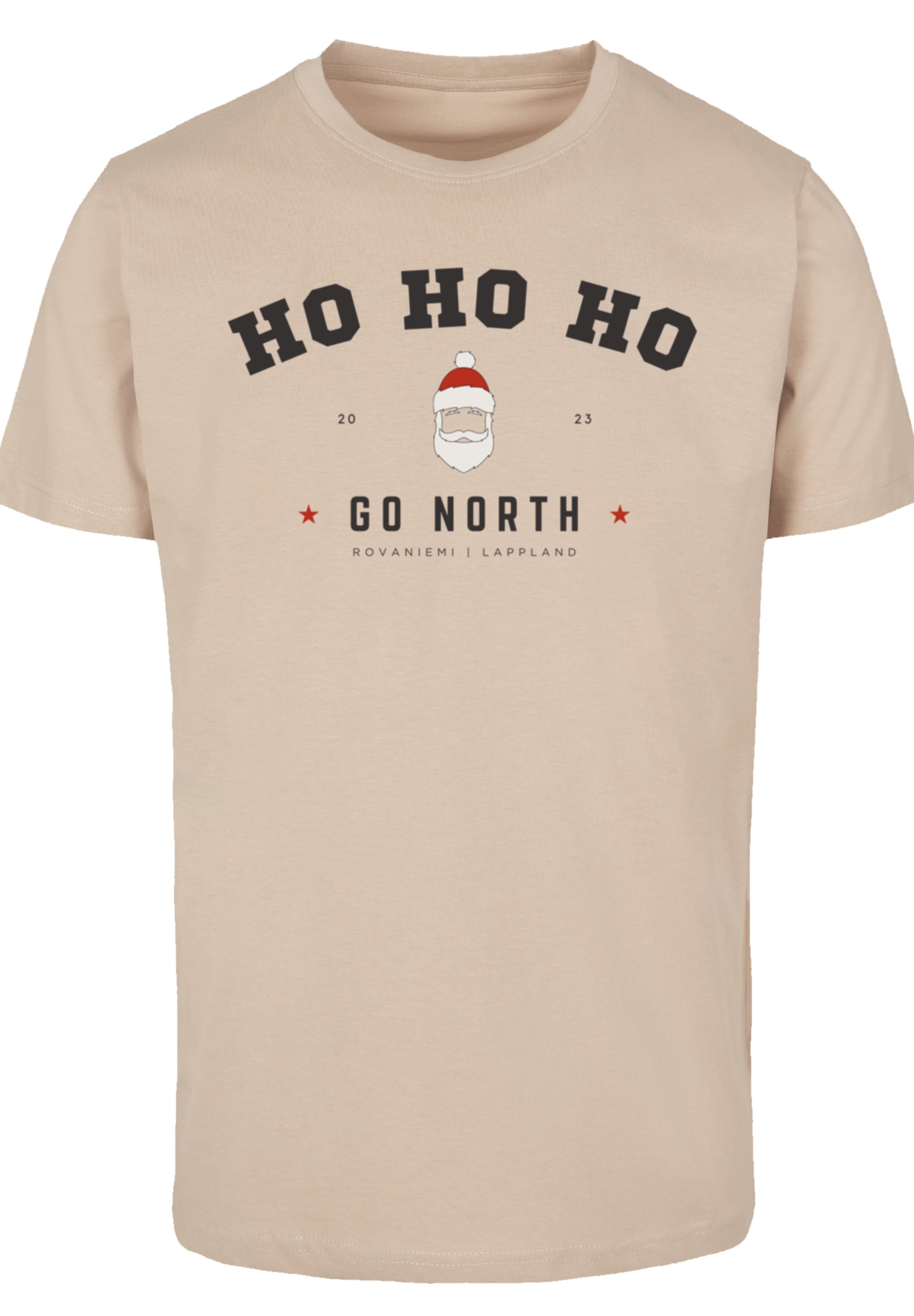 F4NT4STIC T-Shirt »Ho Ho Ho Santa Claus Weihnachten«, Weihnachten, Geschenk, Logo