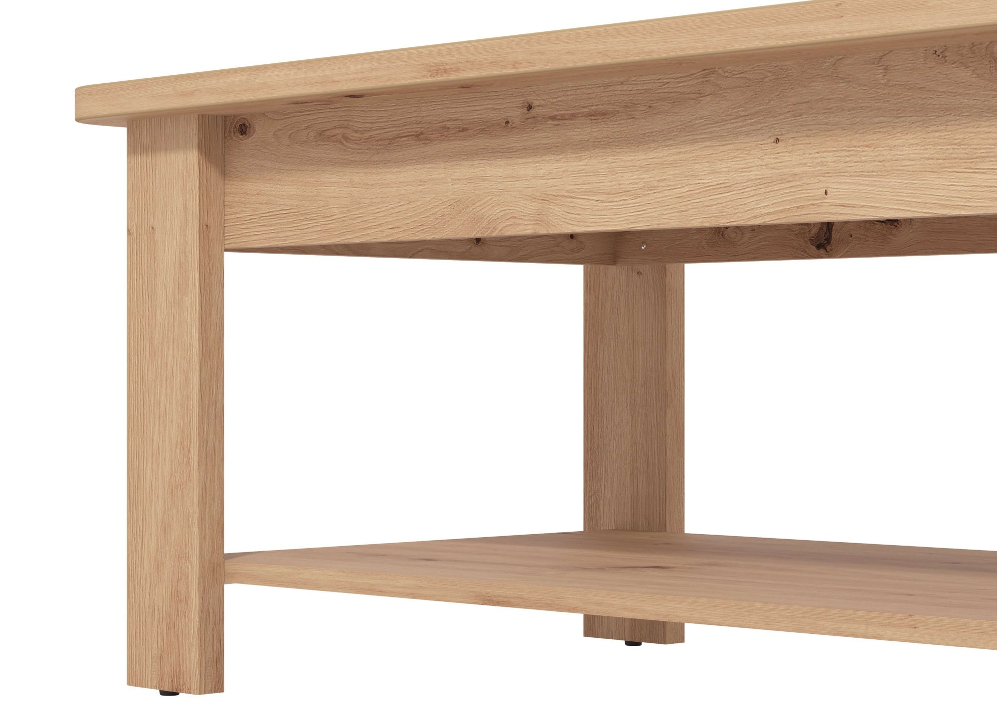 Home affaire Couchtisch »Jersey Kaffeetisch, 124 cm, in trendigen Farben, modern«, Eleganter Couchtisch, zeitloses Design, mit eine Ablagebode