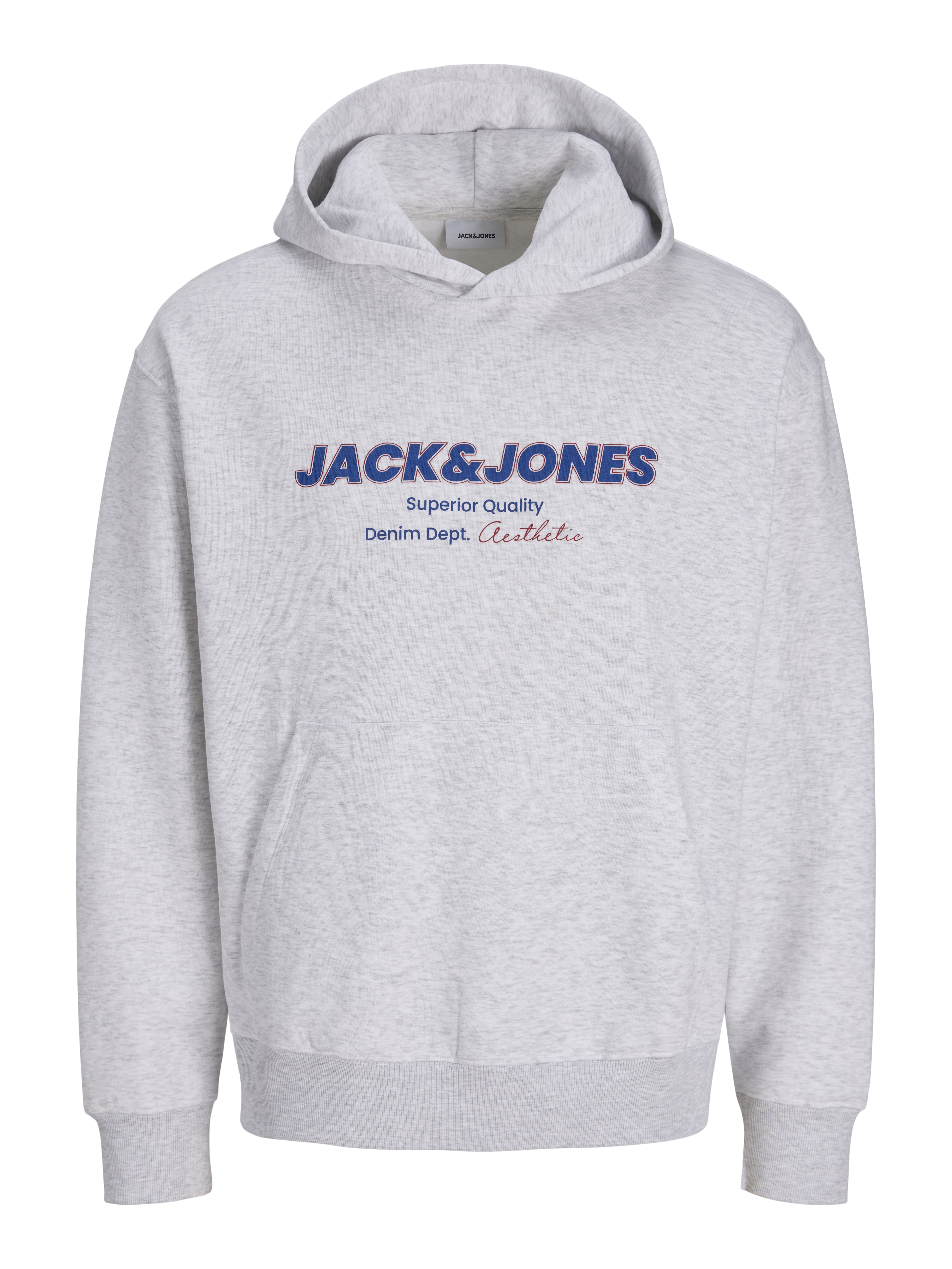 Jack & Jones "JJABBO SWEAT HOOD", Baumwollmischung, locker geschnitten