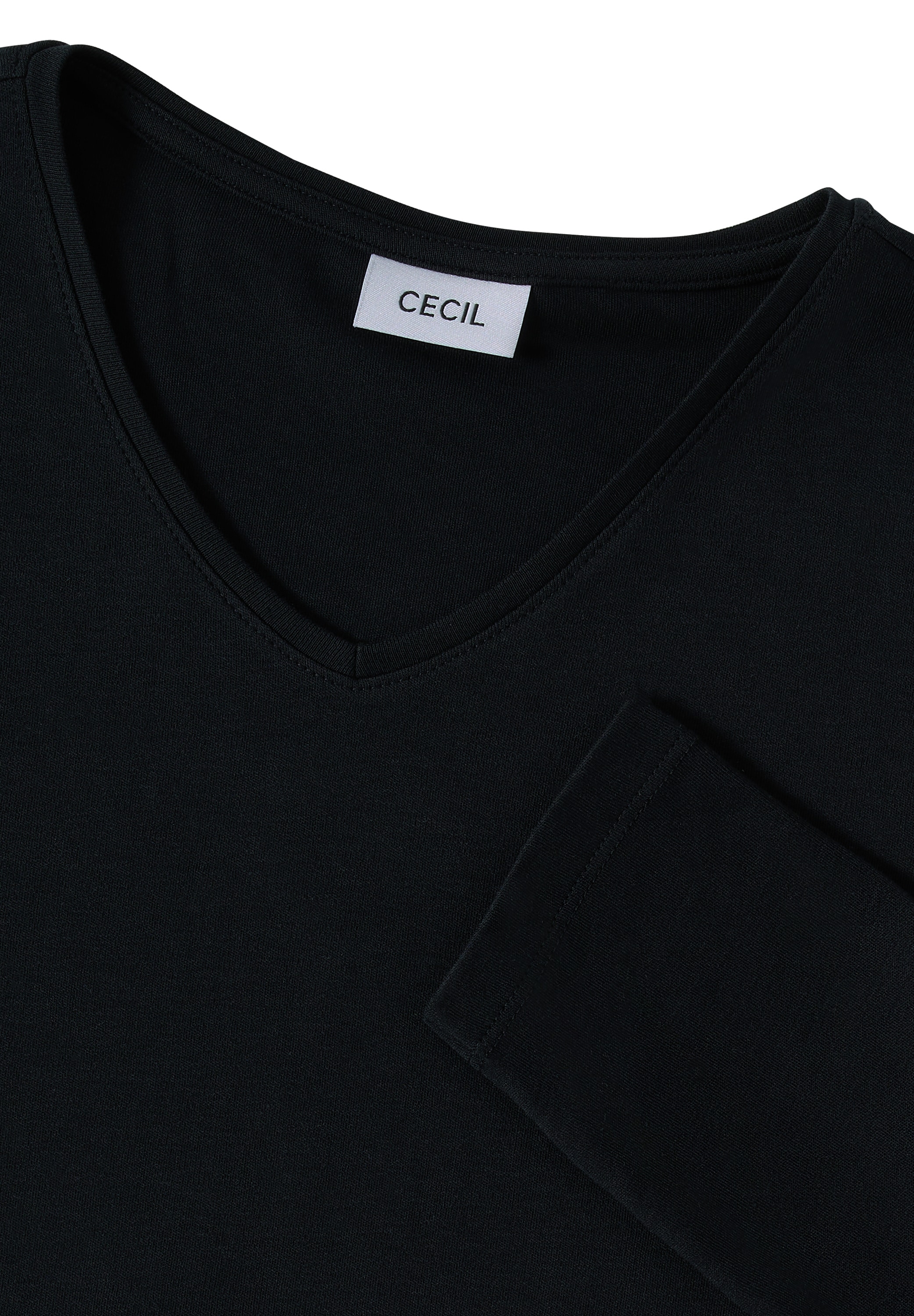 Cecil Langarmshirt, aus reiner Baumwolle