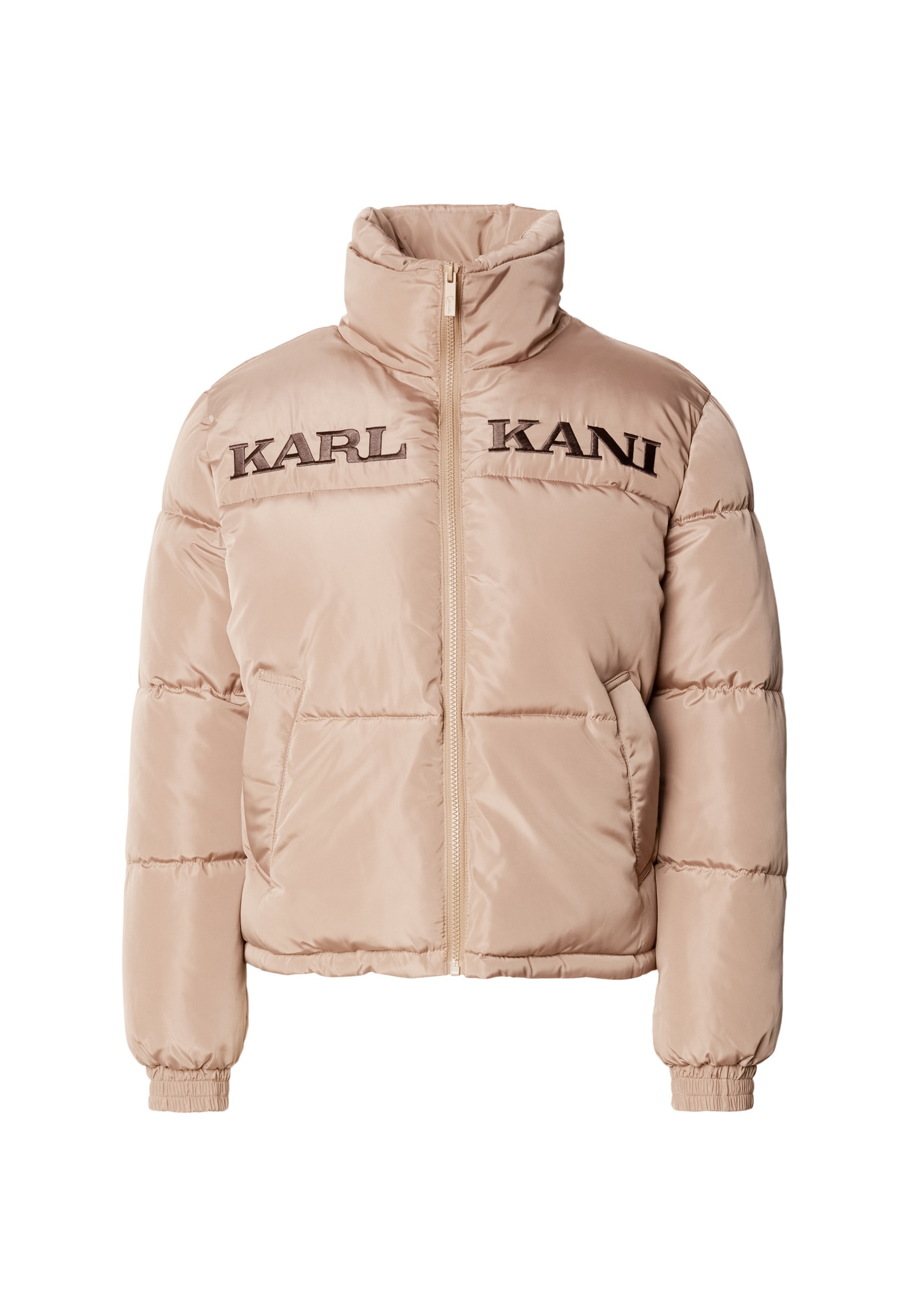 Karl Kani Winterjacke "Karl Kani Retro Essential Puffer Jacket" 1 Stk. tlg. ohne Kapuze