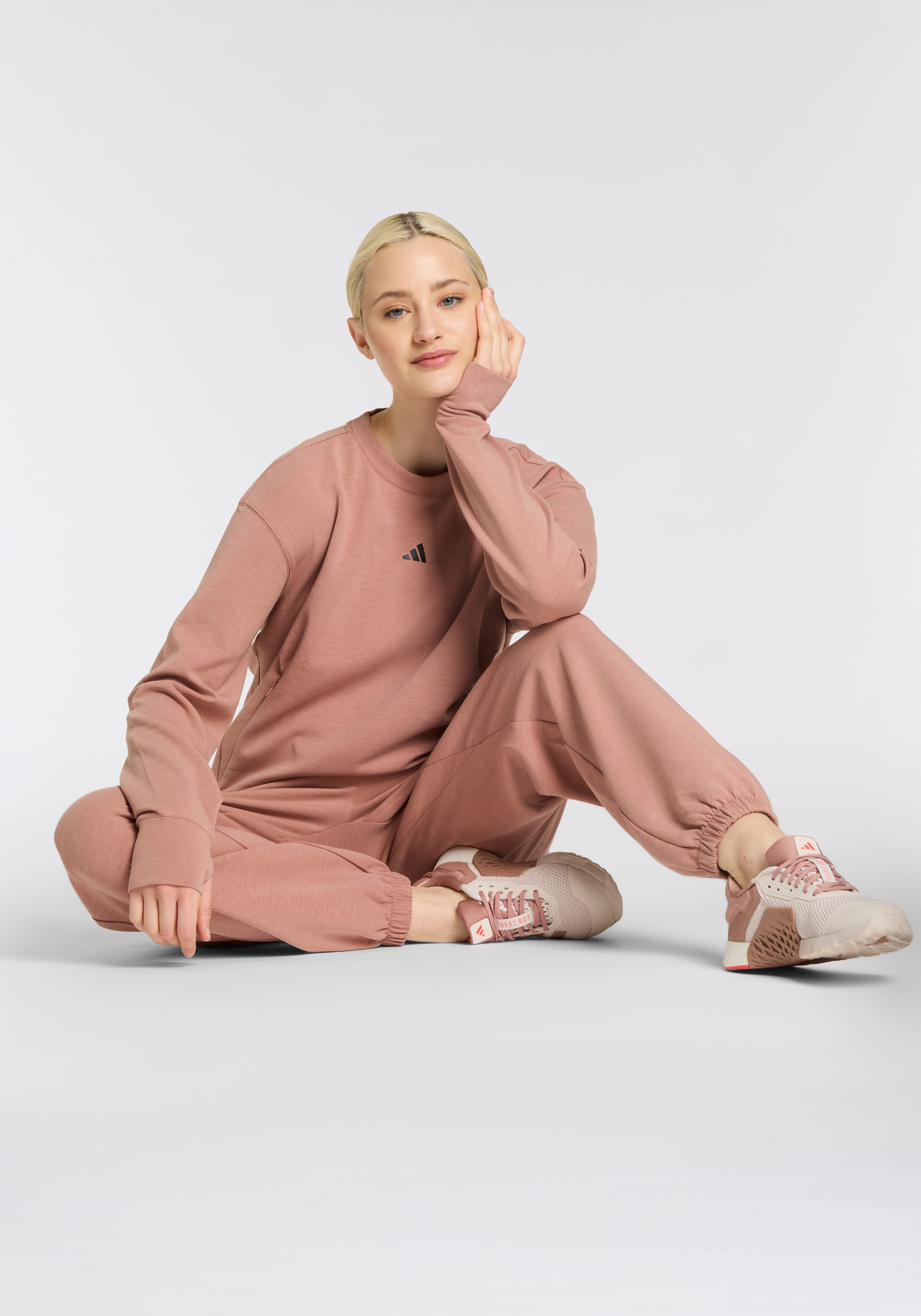 adidas Performance Sweatshirt »D4T KNIT CREW«