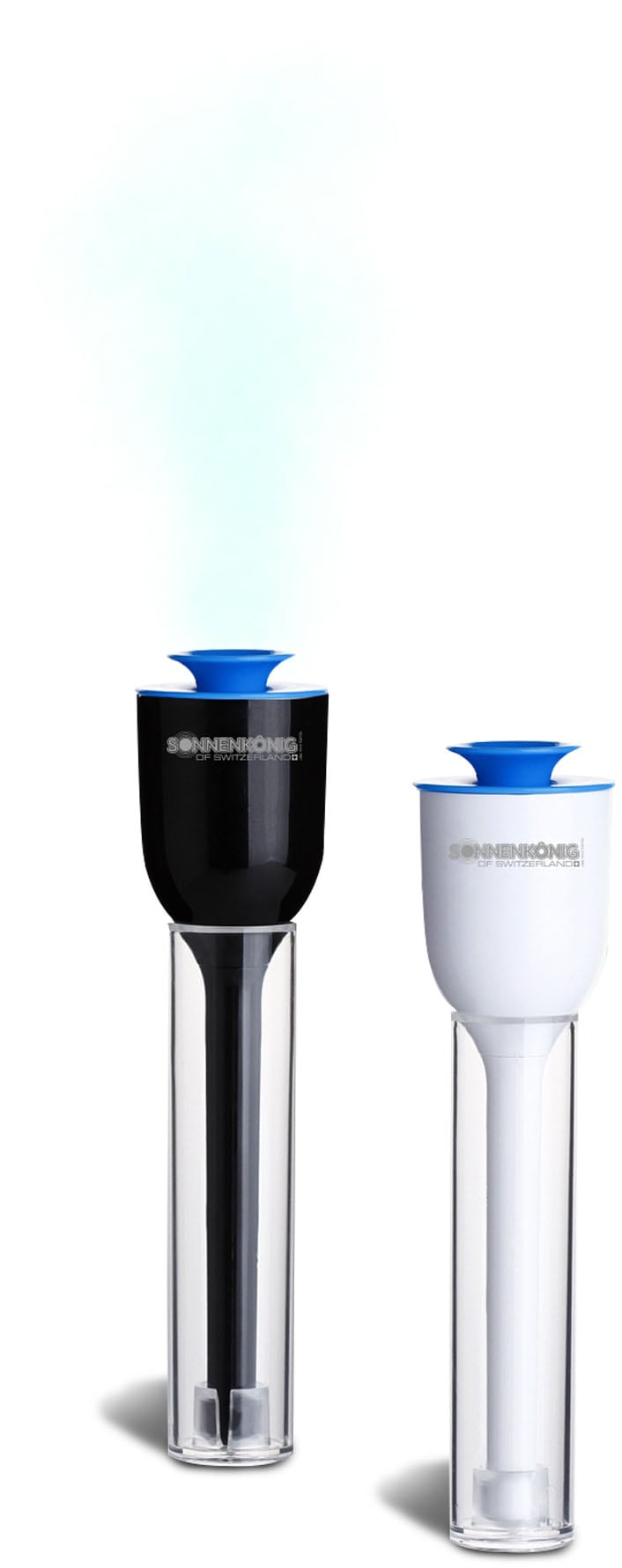 Sonnenkönig Luftbefeuchter »Tulip weiss, Bef. 30ml/h USB, bis 15m2 Raumgrösse, portabel,« klein, Auto-Stopp nach 6 Std. Ultraschall Vernebler