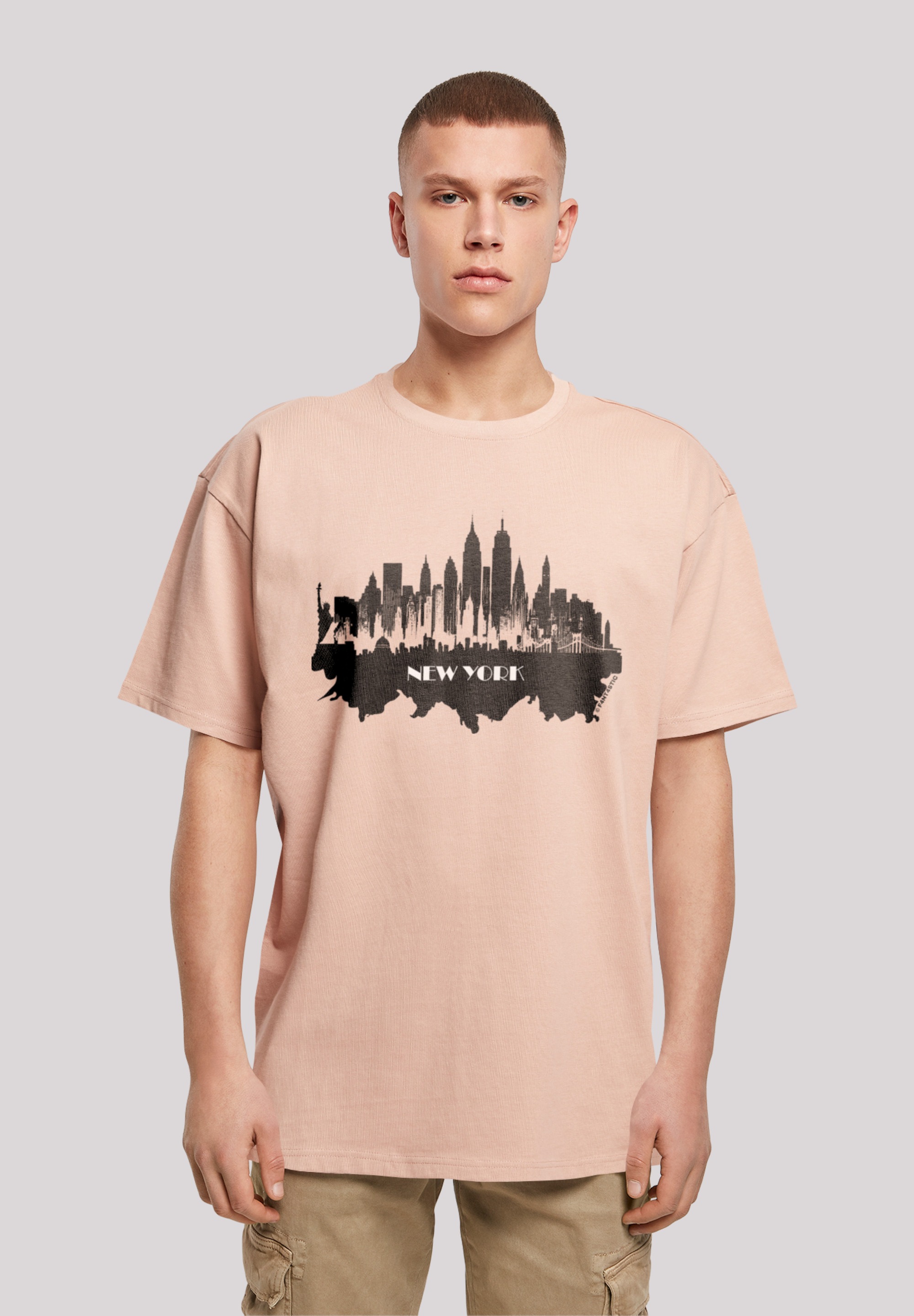 Black Friday F4NT4STIC T-Shirt »Cities Collection - New York skyline«,  Print | BAUR