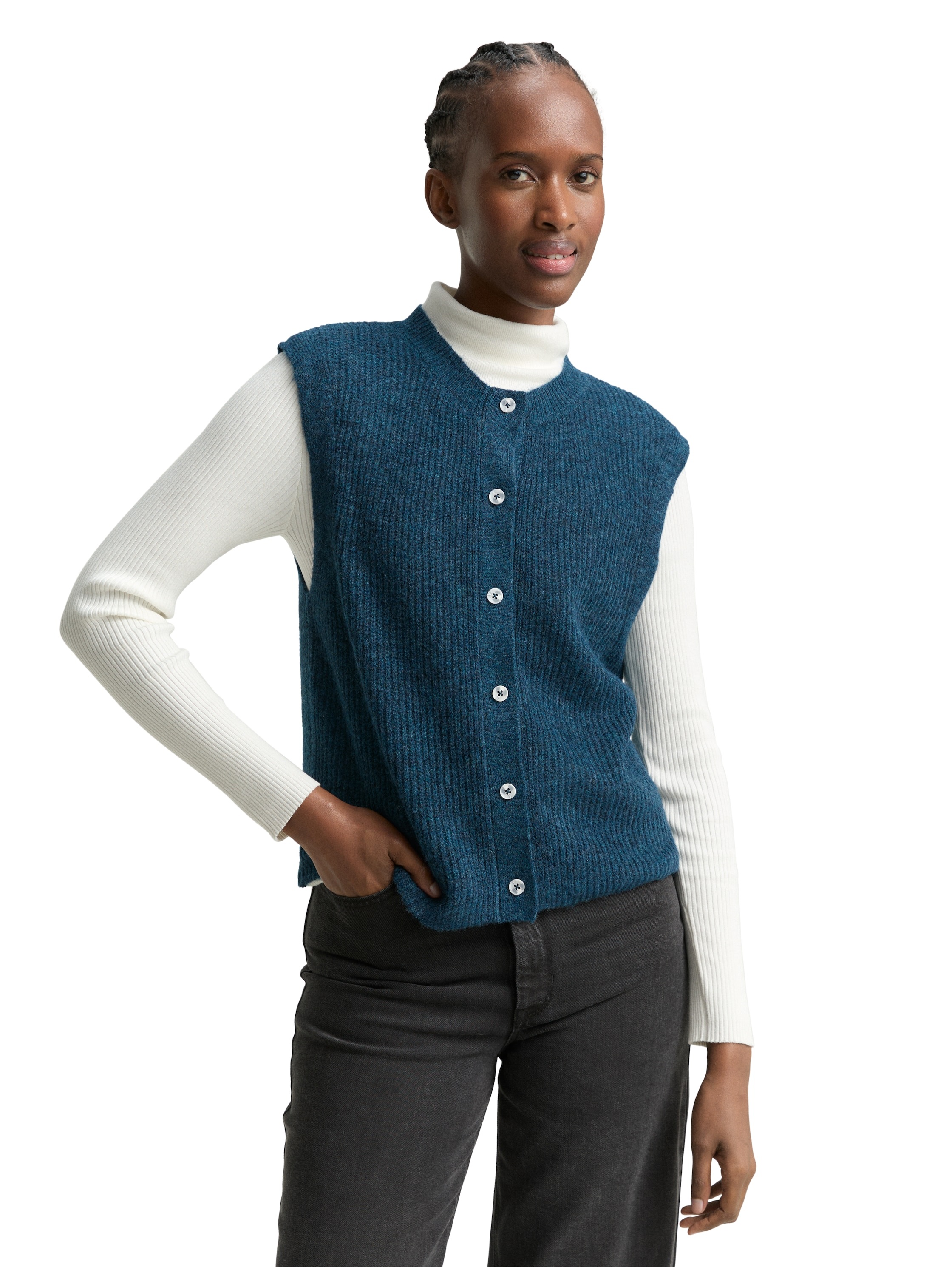 TOM TAILOR Denim Cardigan mit Knopfleiste günstig online kaufen