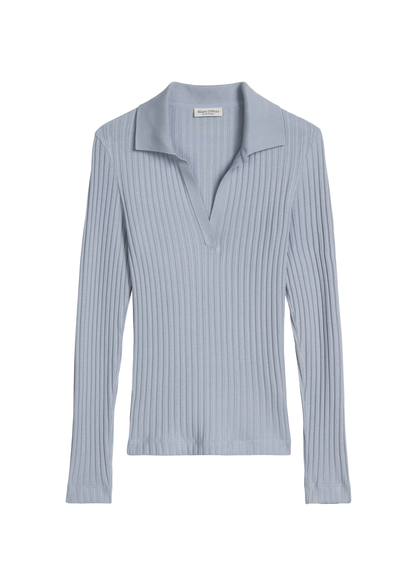 Marc O'Polo Langarm-Poloshirt »mit TENCEL™ Modal«