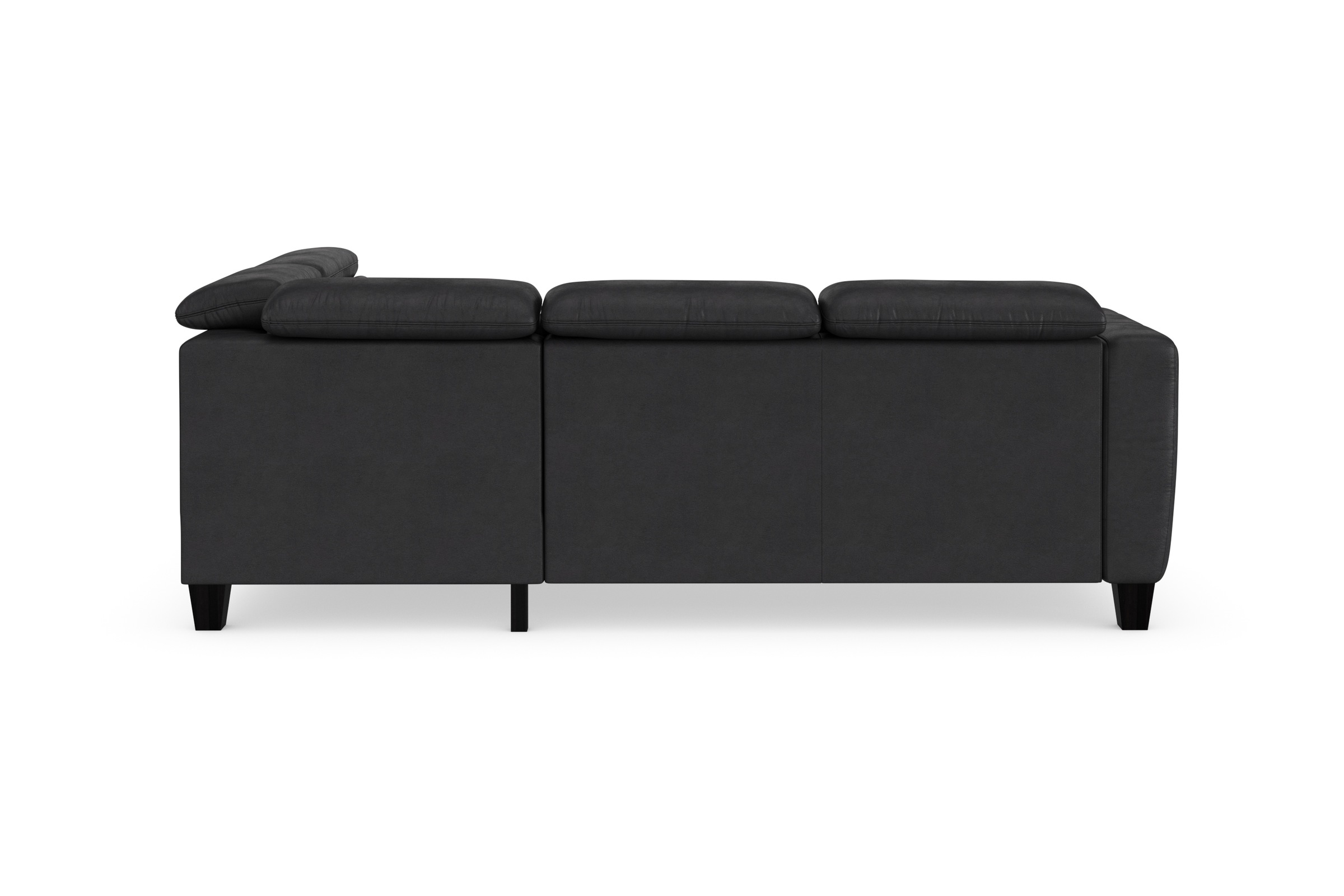 sit&more Ecksofa »Belluci L-Form«, inklusive Federkern, wahlweise mit Bettfunktion und Bettkasten