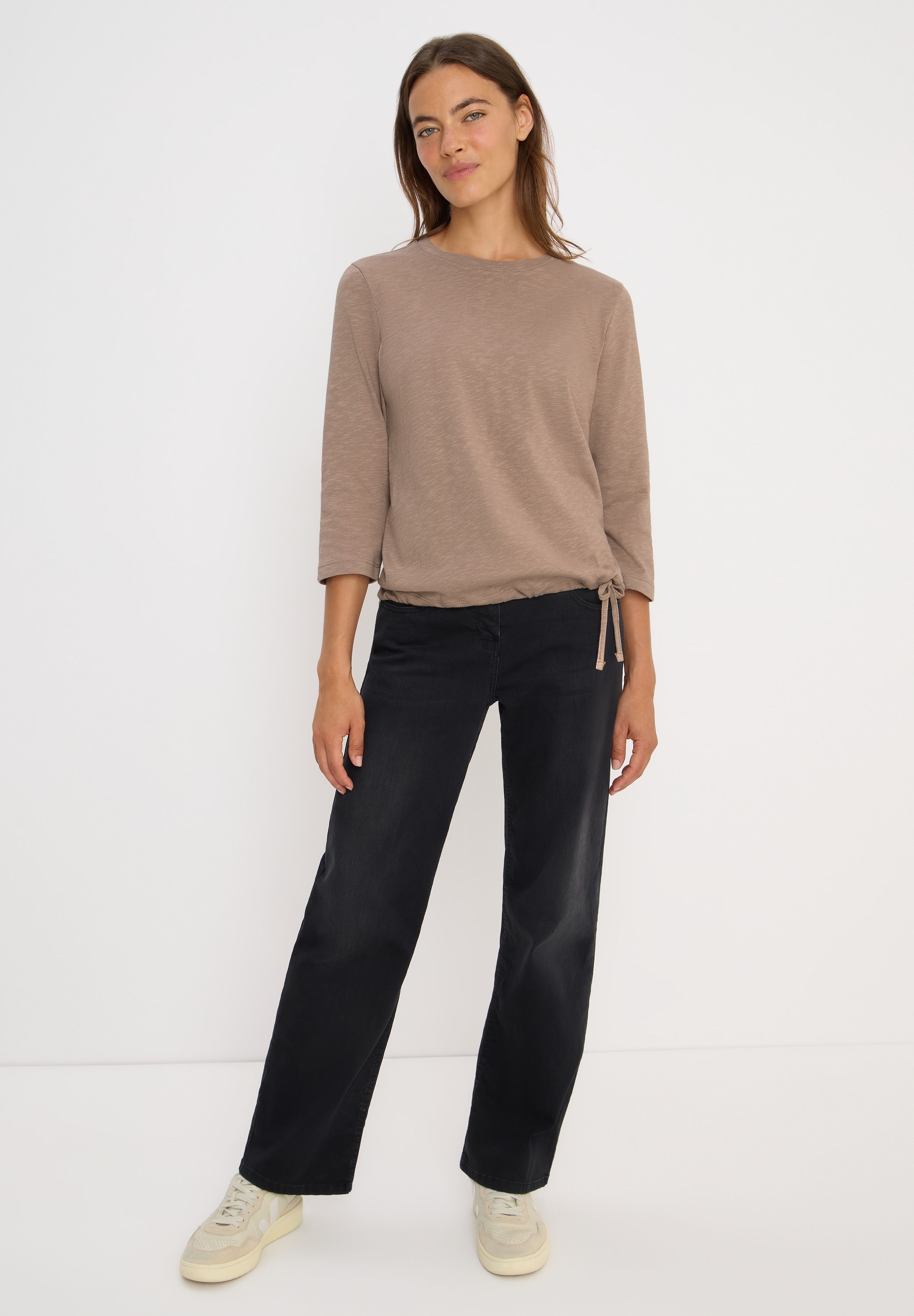 Cecil 3/4-Arm-Shirt, aus reiner Baumwolle