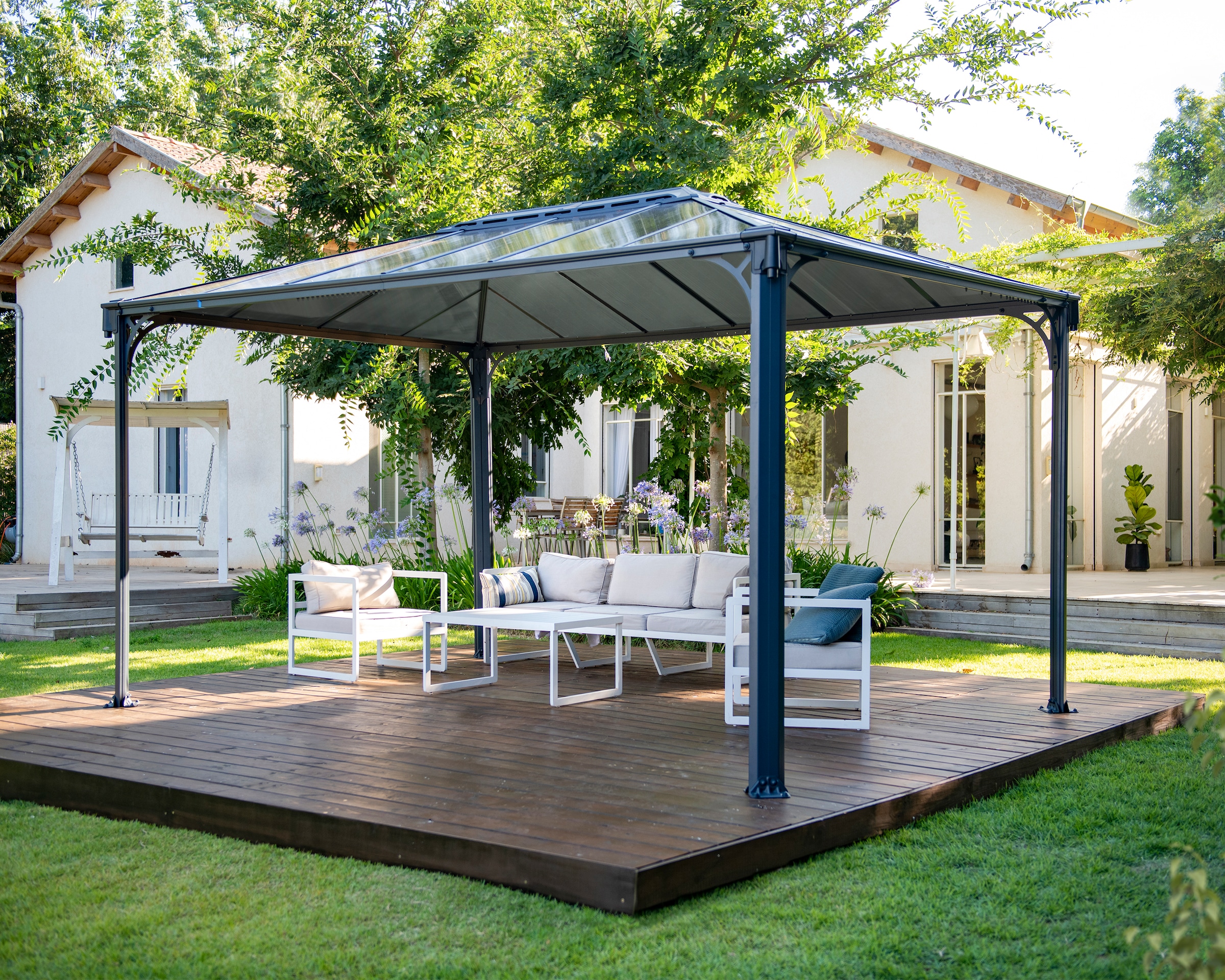 Palram - Canopia Pavillon »Martinique«, BxT: 430x295,5 cm