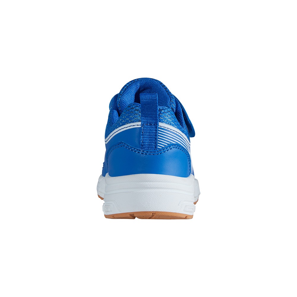 Hallenschuh LOTTO, Mädchen, Gr. 35, weiß (midblau, weiß), Kunstfaser, Synthetik, mehrfarbig, Schuhe Hallenschuh, - für den Indoor Sport - mit nicht-färbender Sohle 3