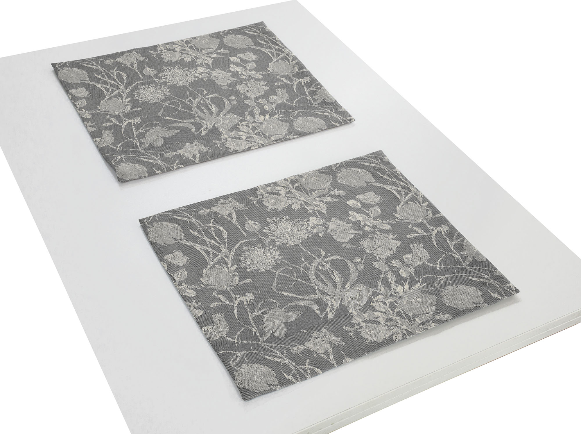 Adam Platzset "Flower Cuveé Light" GOTS organic,zertifiziert durch CERES 0242,Made in Germany