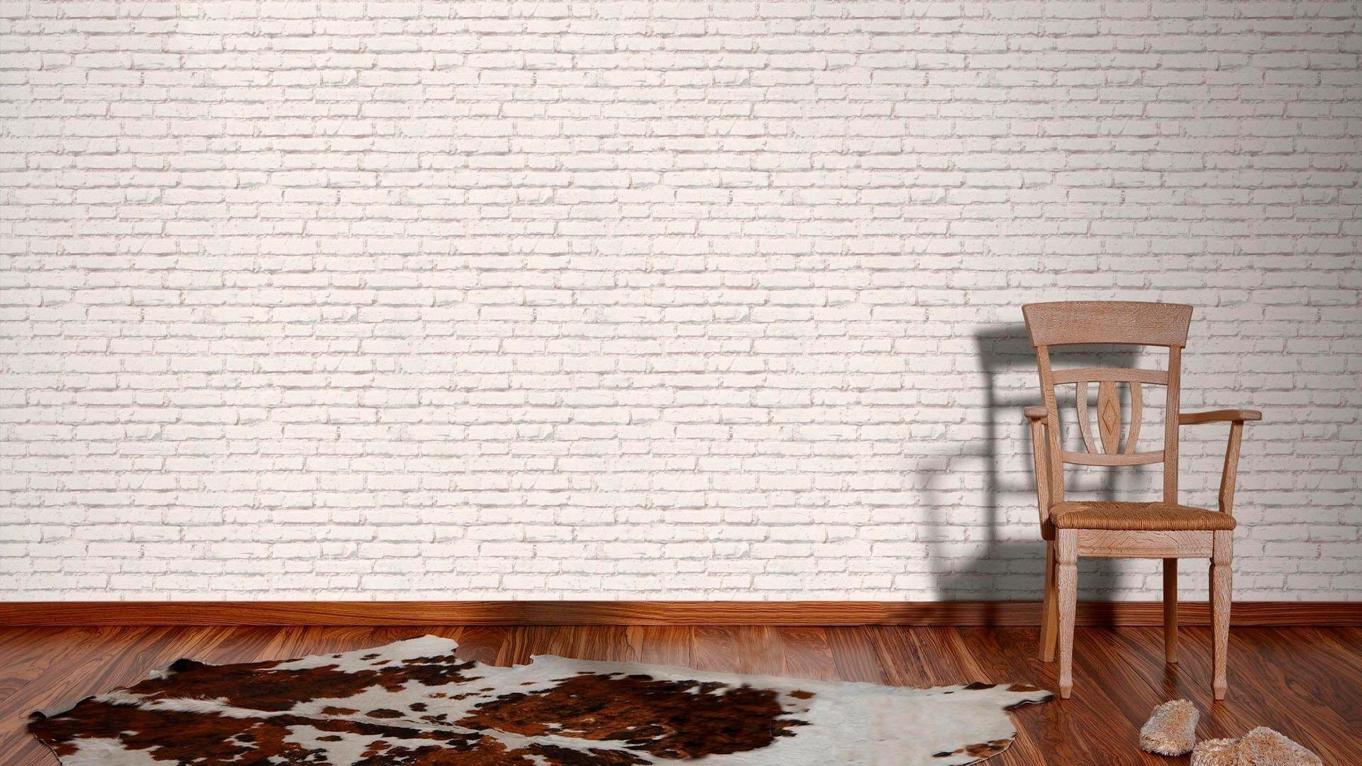 living walls Vliestapete »Essentials«, Steinoptik-realistisch-urban, Uni Tapete Stein Tapeten Wohnzimmer Schlafzimmer Küche Design Optik