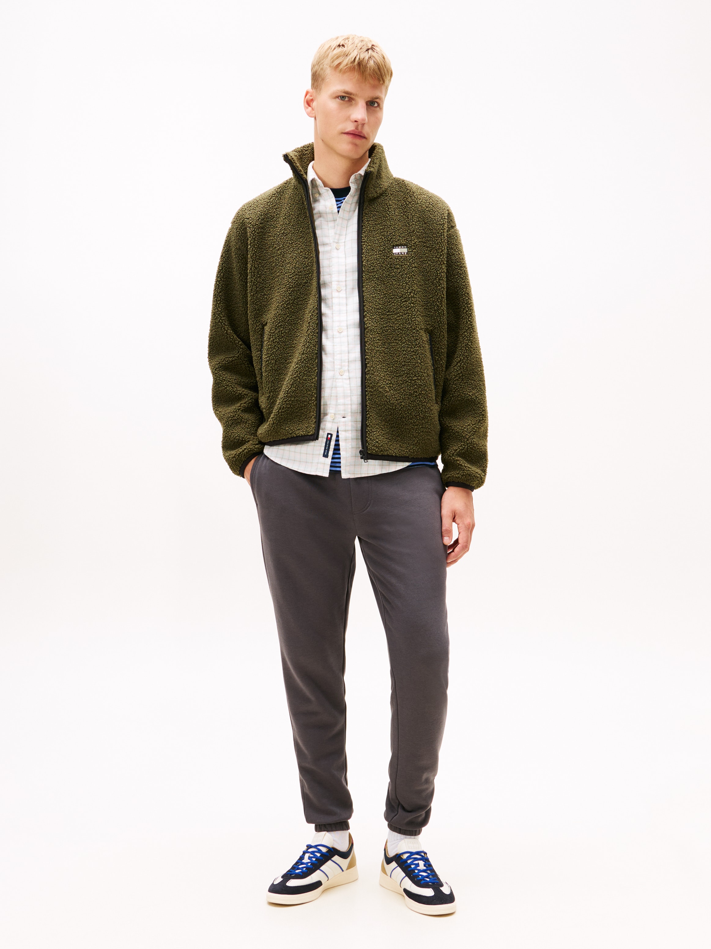 Tommy Jeans »TJM SLIM S FLAG SWEATPANT«  Mit Kordelzug