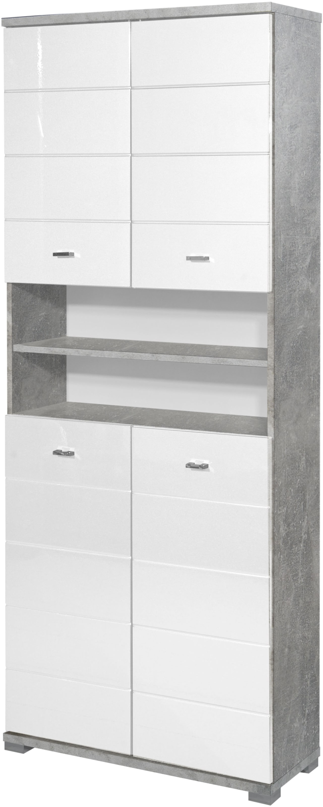 BASIC by Balculina "Pool, Badezimmerschrank BxHxT 76x190x31" 1 Stk. tlg. Br günstig online kaufen