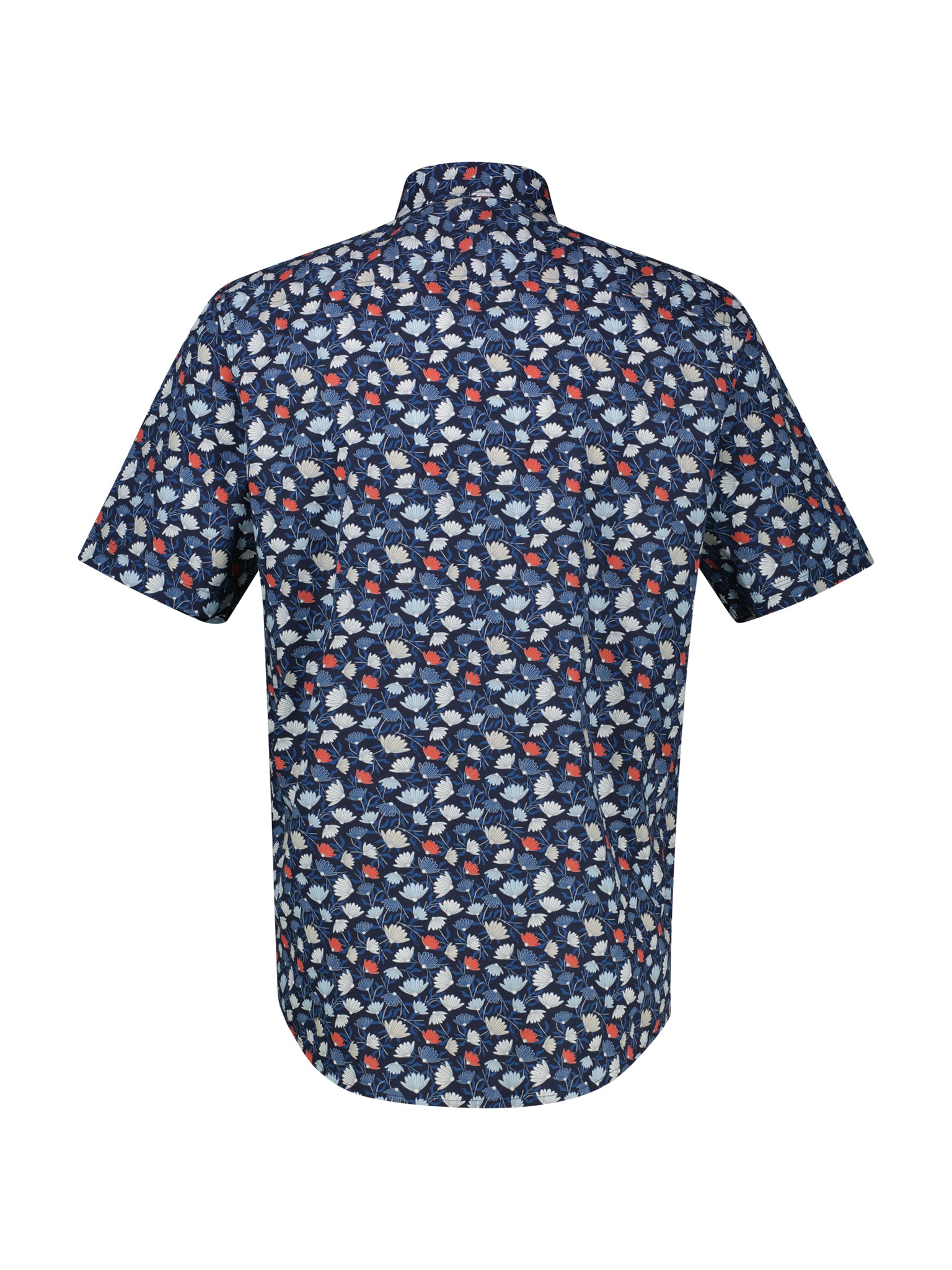 LERROS LKZ10405 Short Sleeve Shirt Navy Size M 2