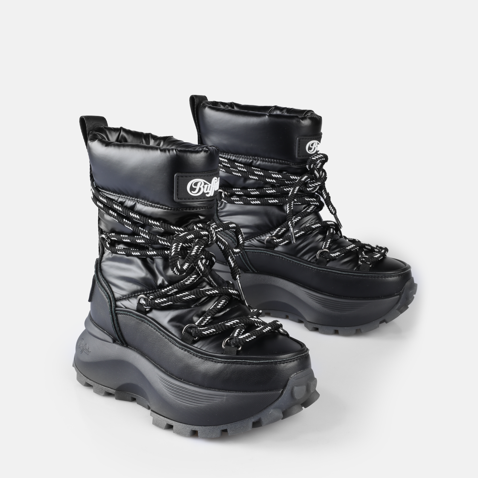 Buffalo Winterboots »MANHATTAN SOW BOOT PUFFED«  Snowboots, Plateauboots, Schnürstiefelette mit Profilsohle