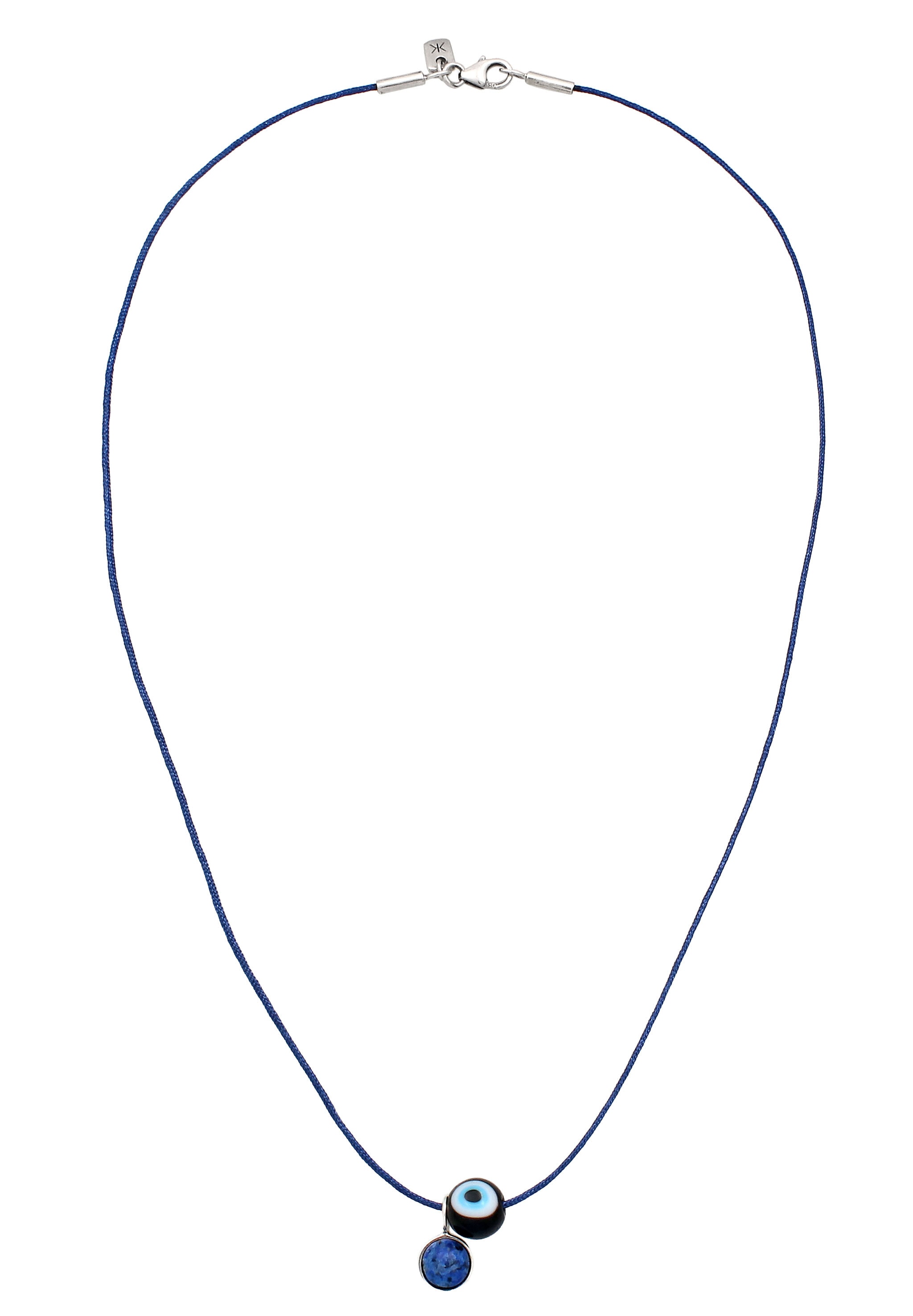 Kuzzoi »Halskette Lapislazuli Blau Evil Eye 925 Sterling Silber«
