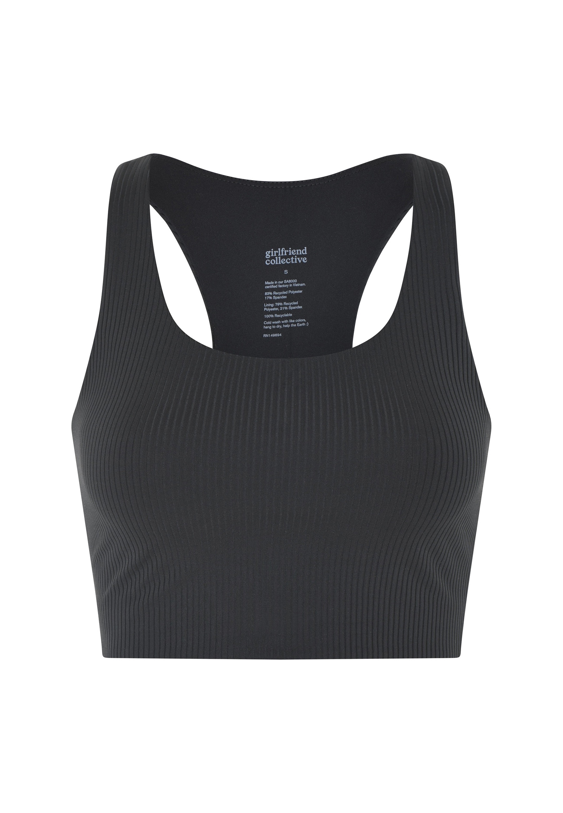 GIRLFRIEND COLLECTIVE Sport-BH "Girlfriend Collective Rib Paloma Bra"