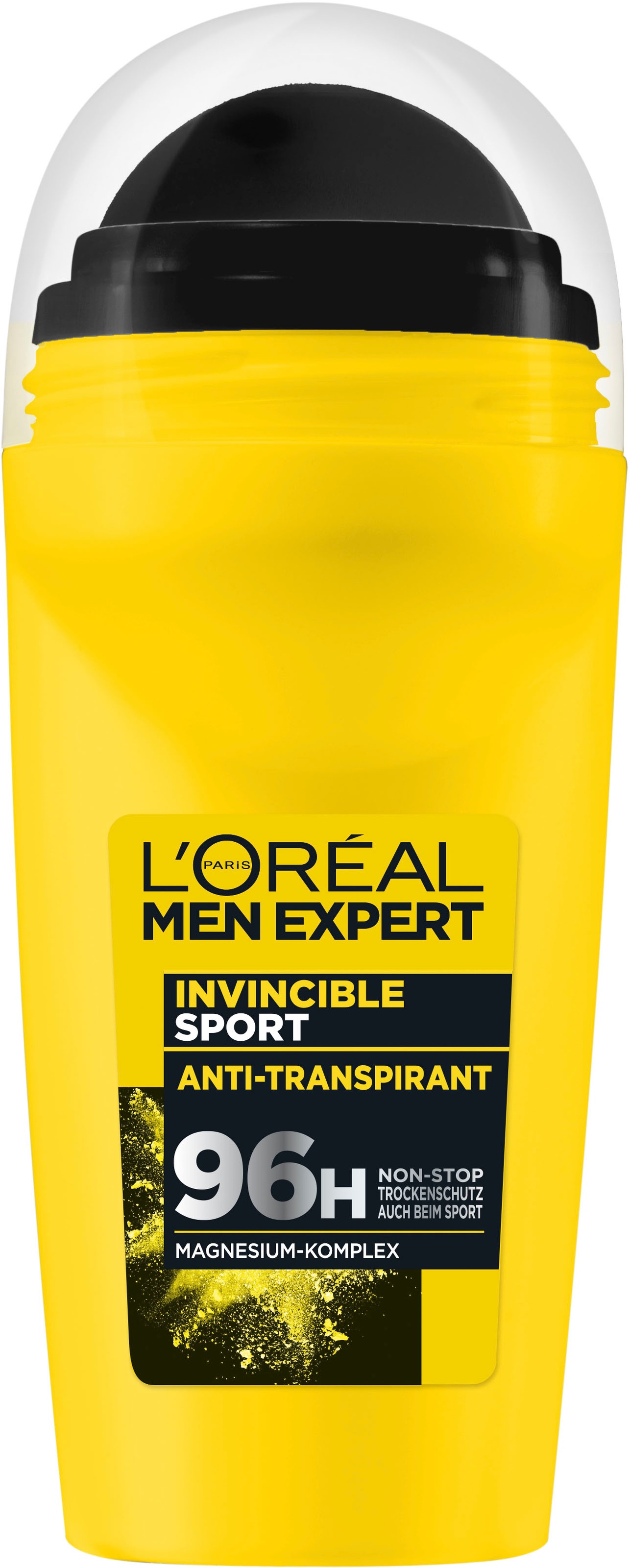 L'ORÉAL PARIS MEN EXPERT Deo-Roller »Deo Roll-on Invincible Sport«, (Packung, 6 tlg.), mit hoher Zuverlässigkeit