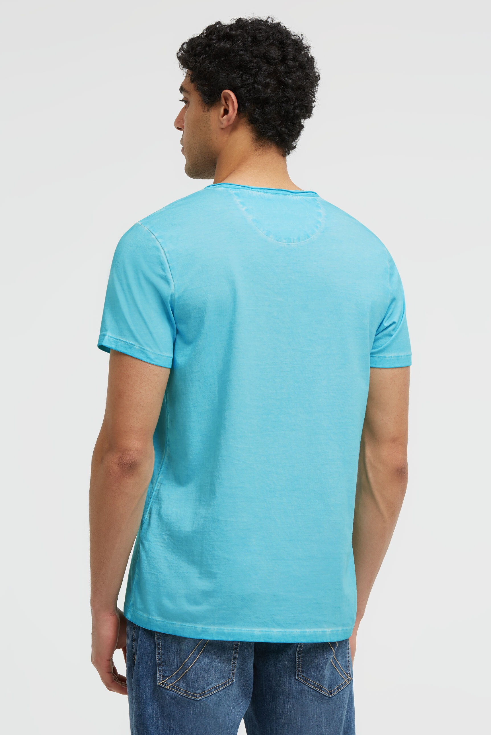 CAMP DAVID Henleyshirt aus Baumwolle