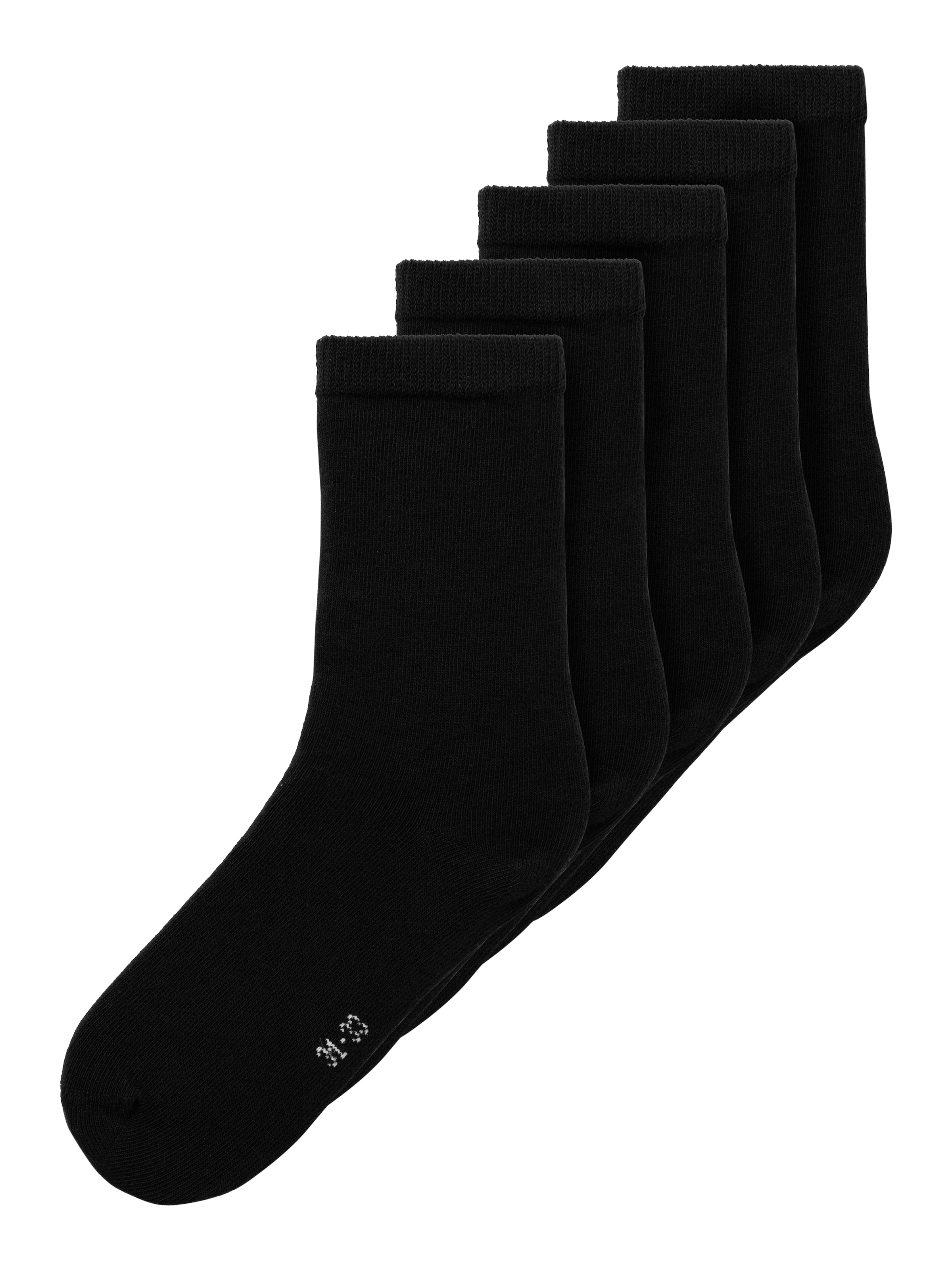 Name It Freizeitsocken »NKNSOCK 5P SOLID NOOS« Packung, 5 Paar tlg.